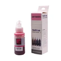 Контейнер с чернилами (с клапаном) Epson L800 T6736 (C13T67364A) Light Magenta (70мл) dye