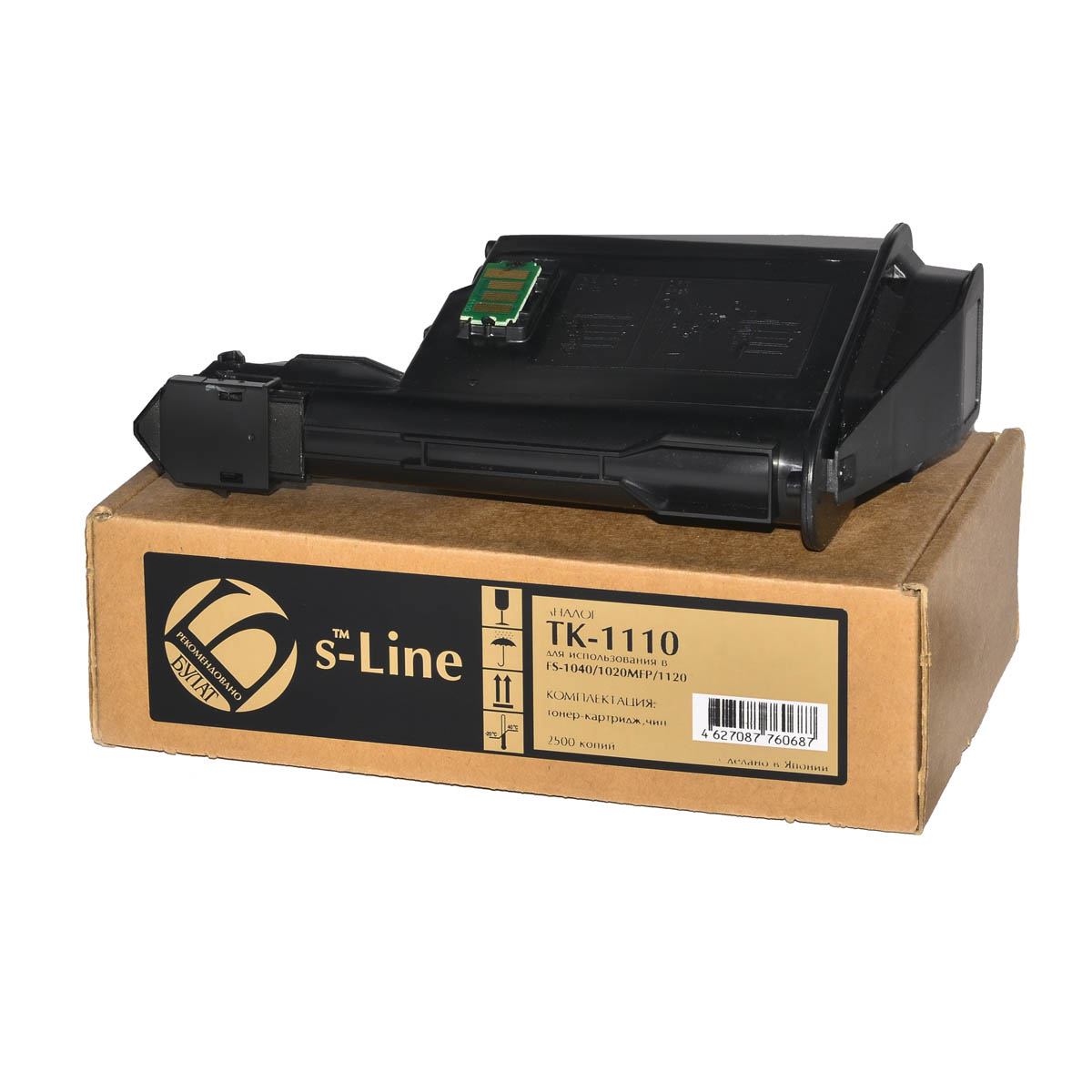 Тонер-картридж Kyocera FS-1040 TK-1110 (2.5k) БУЛАТ s-Line