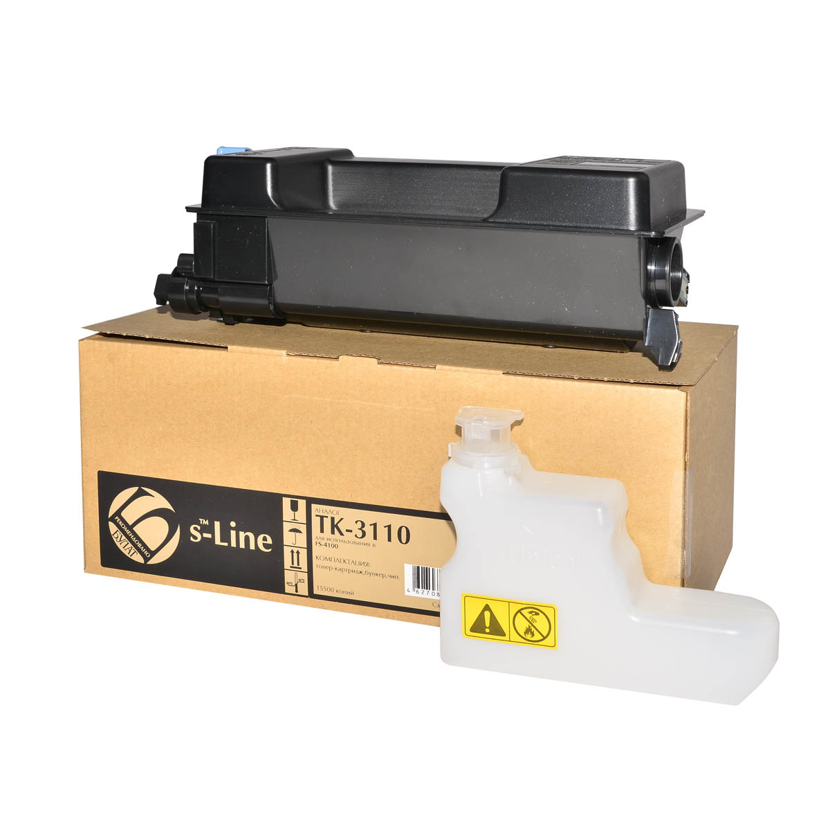 Тонер-картридж Kyocera FS-4100 TK-3110 (15.5k) БУЛАТ s-Line