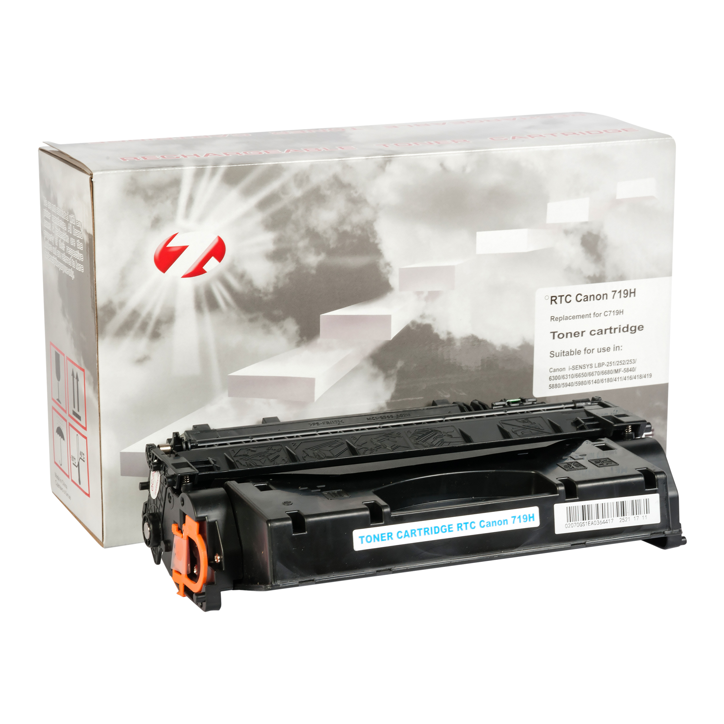 Тонер-картридж Canon LBP-251/MF411/HP LJ P2055/M401 719H/CE505X/CF280X Universal (6.9k) 7Q