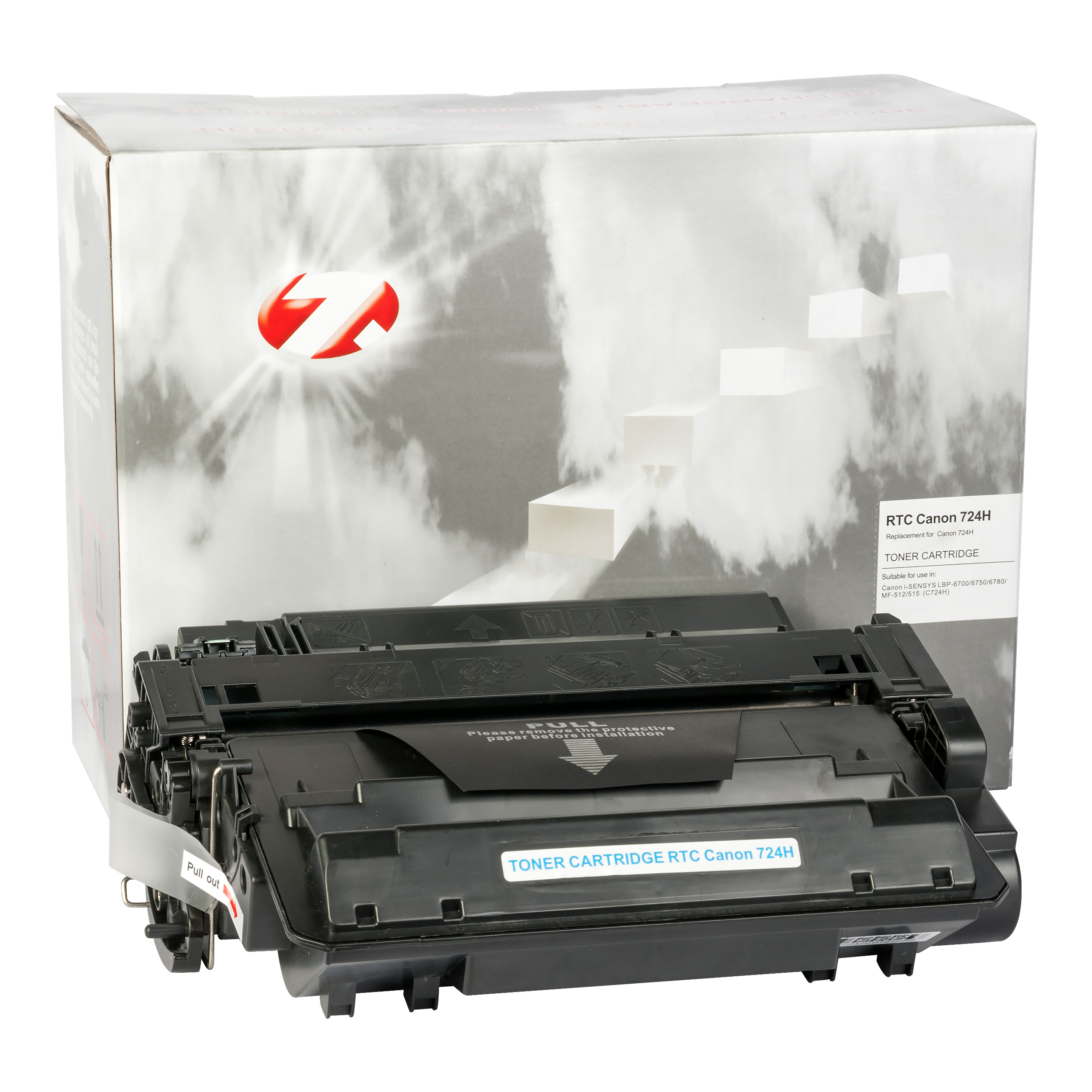 Тонер-картридж Canon MF512/HP LJ P3015/M525 724H/CE255X (12.5k) Universal 7Q