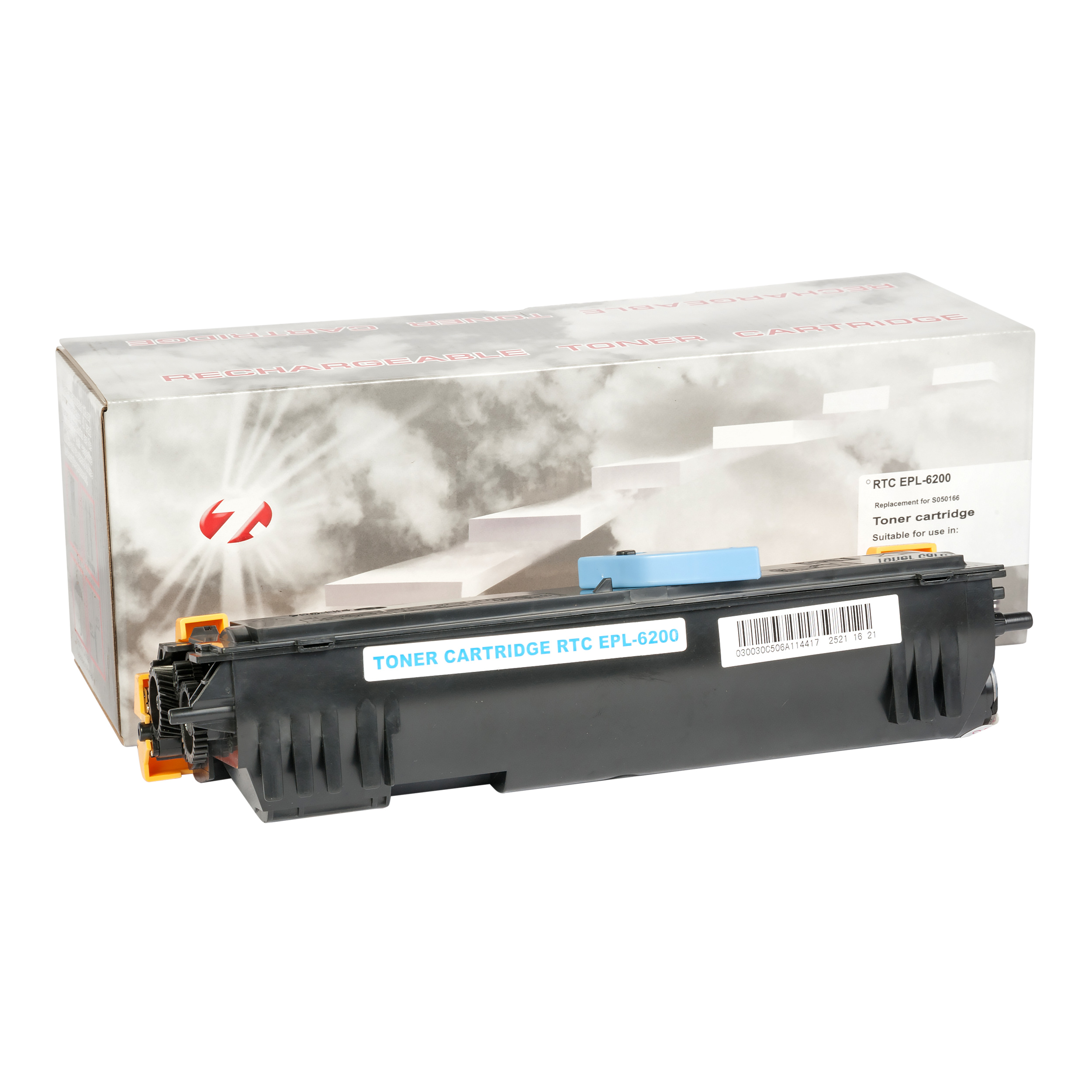 Тонер-картридж Epson EPL-6200 S050166 (6k) 7Q