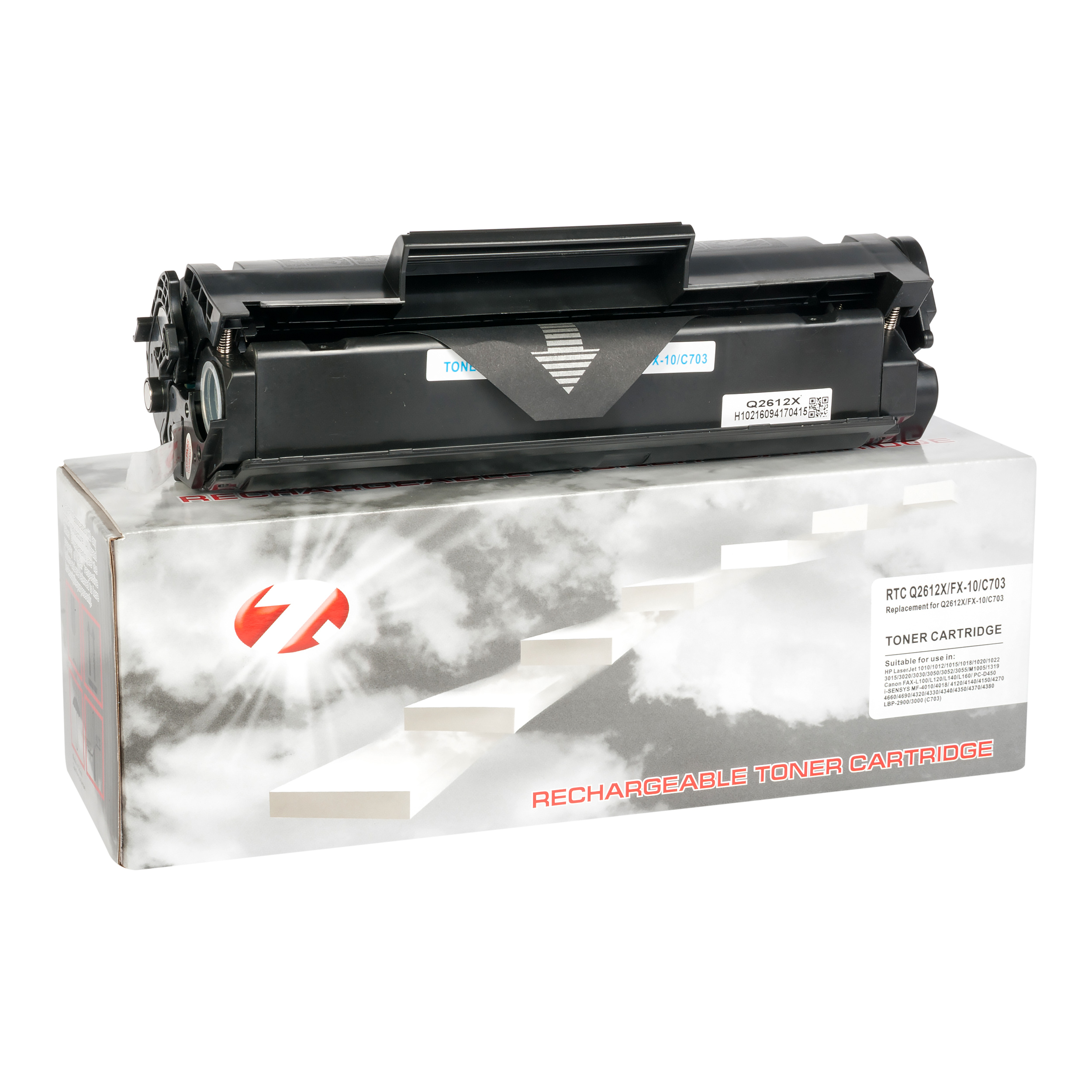 Тонер-картридж HP LJ 1010 Q2612X (4k) 7Q