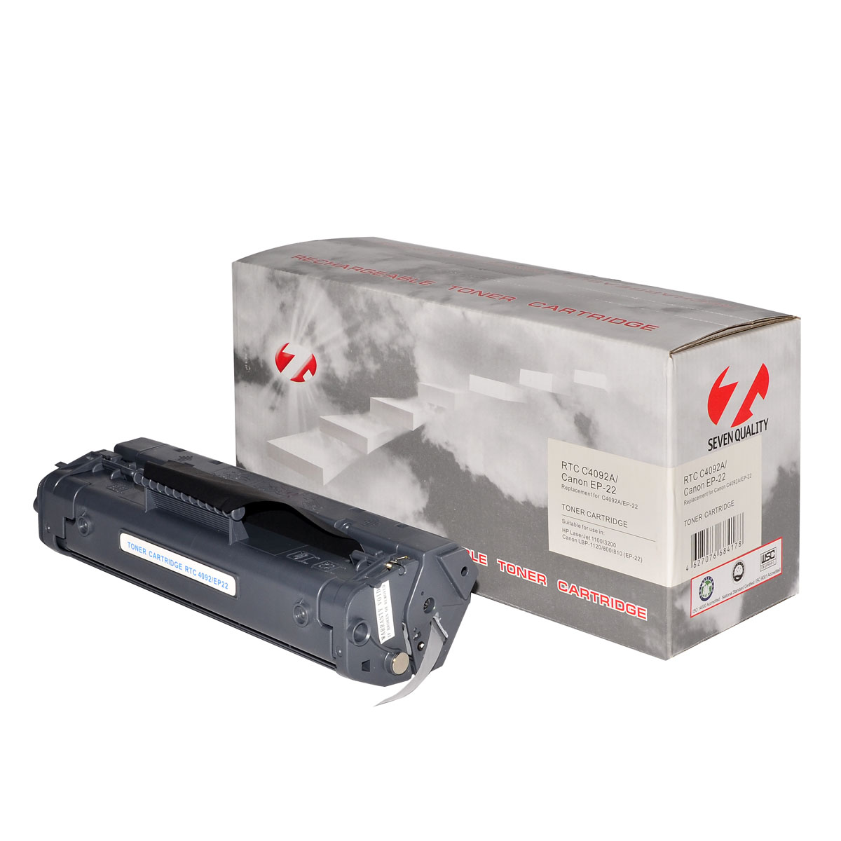 Тонер-картридж HP LJ 1100 C4092A/Canon EP-22  (2.5k) 7Q