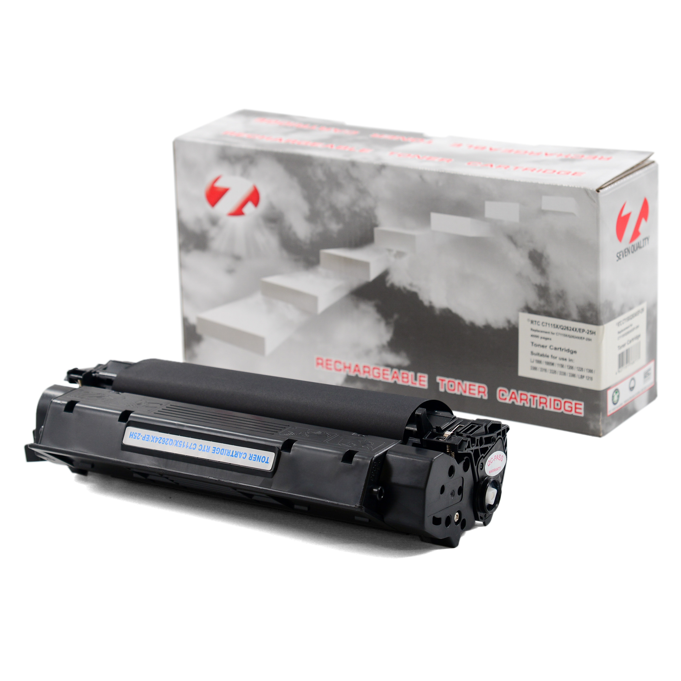 Тонер-картридж HP LJ 1200/1150/Canon LBP-1210 C7115X/Q2624X/EP-25H (4k) 7Q