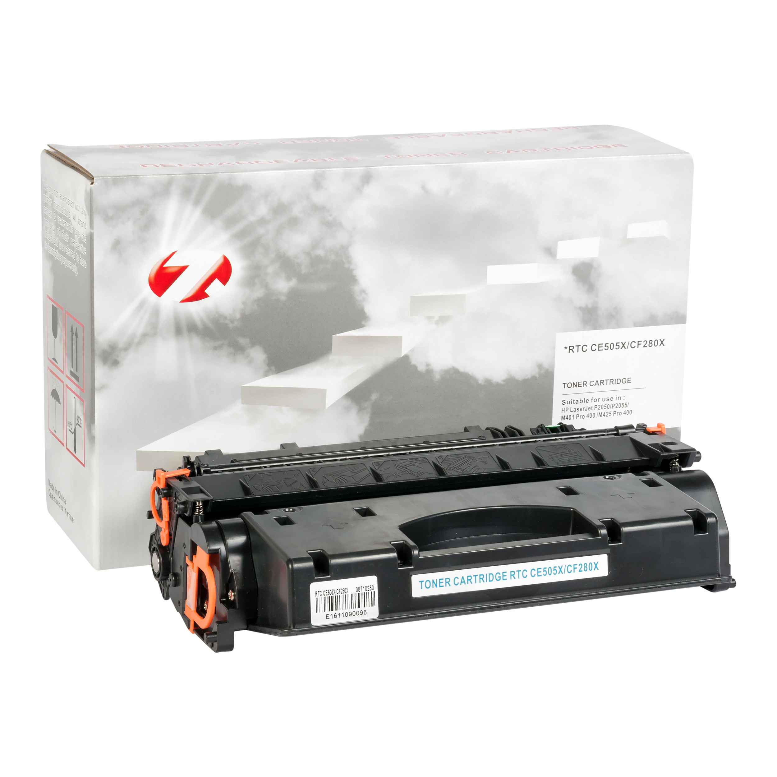 Тонер-картридж HP LJ P2055/M401/M425/Canon LBP251/MF411 CE505X/CF280X719H/720/C-EXV40 Universal (6.9k) 7Q