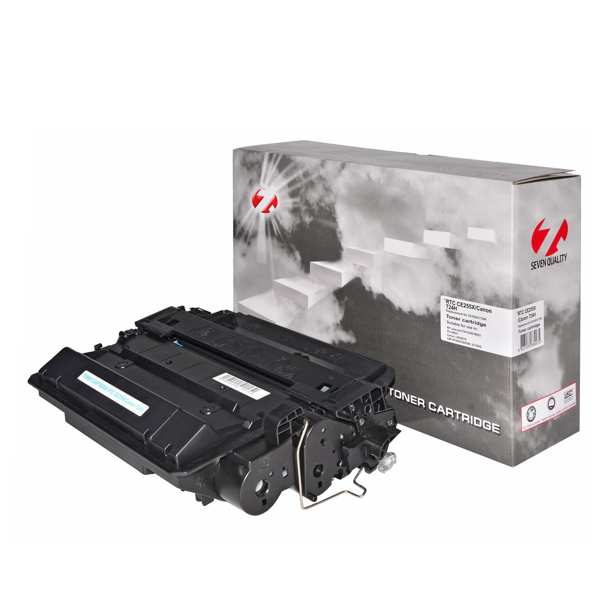 Тонер-картридж HP LJ P3015/M521/M525 CE255X/Canon LBP-6750 (12.5k) 7Q