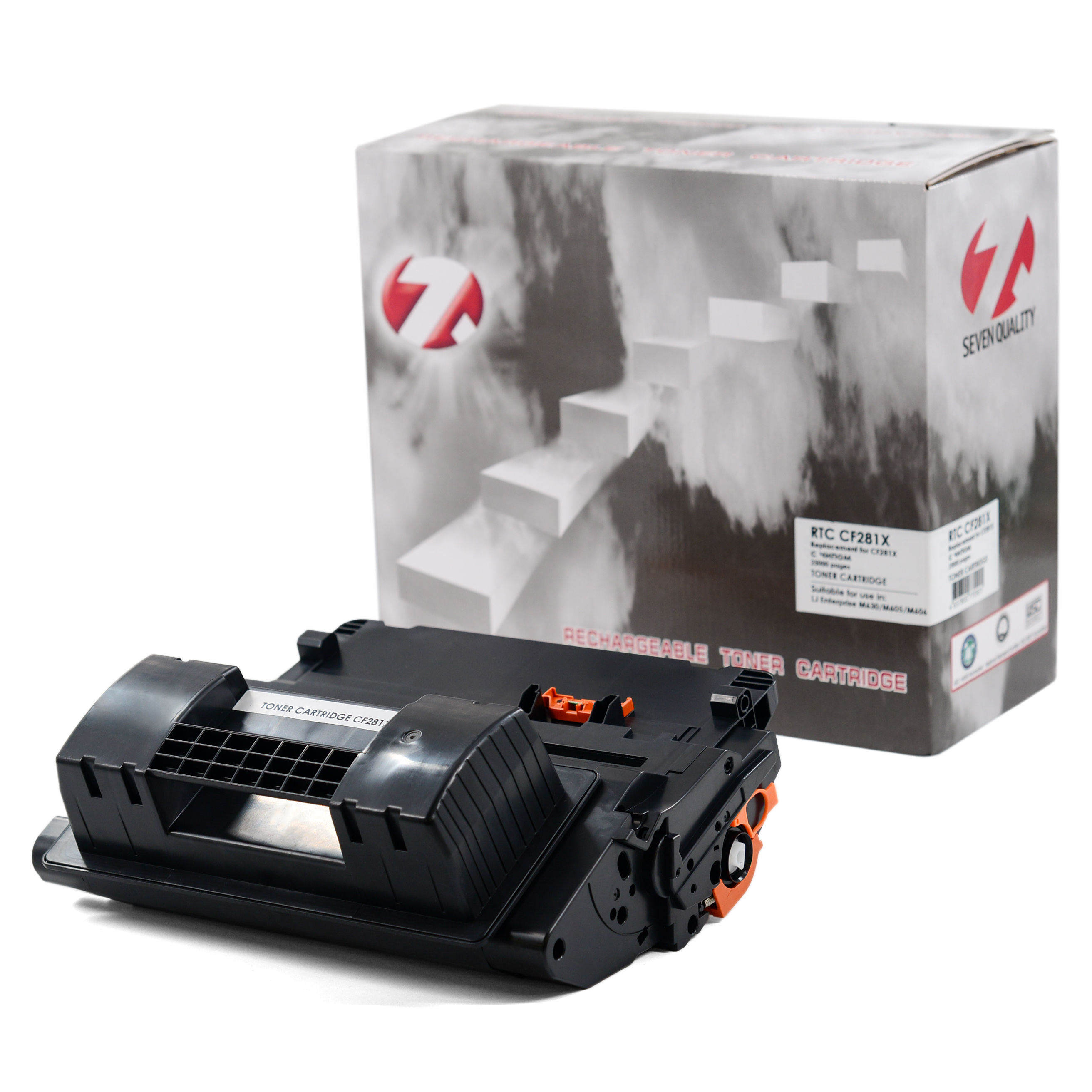 Тонер-картридж HP LJ M605/M630 Т-к CF281X (25k). 7Q