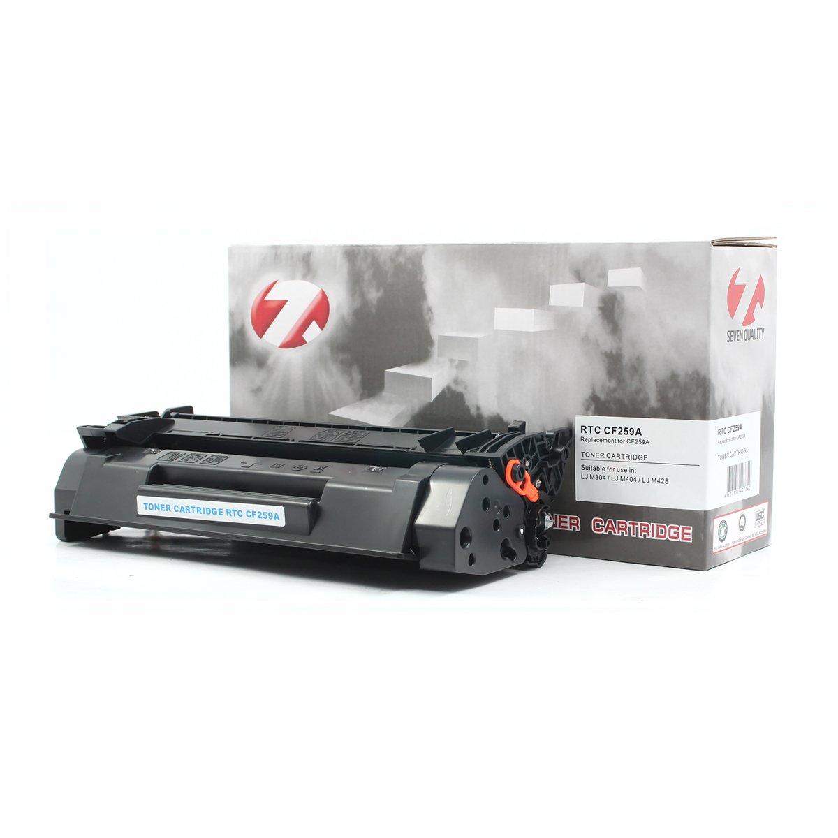 Тонер-картридж HP LJ M404/M428/Canon LBP-223/MF443 CF259A/057 (3k) без чипа 7Q