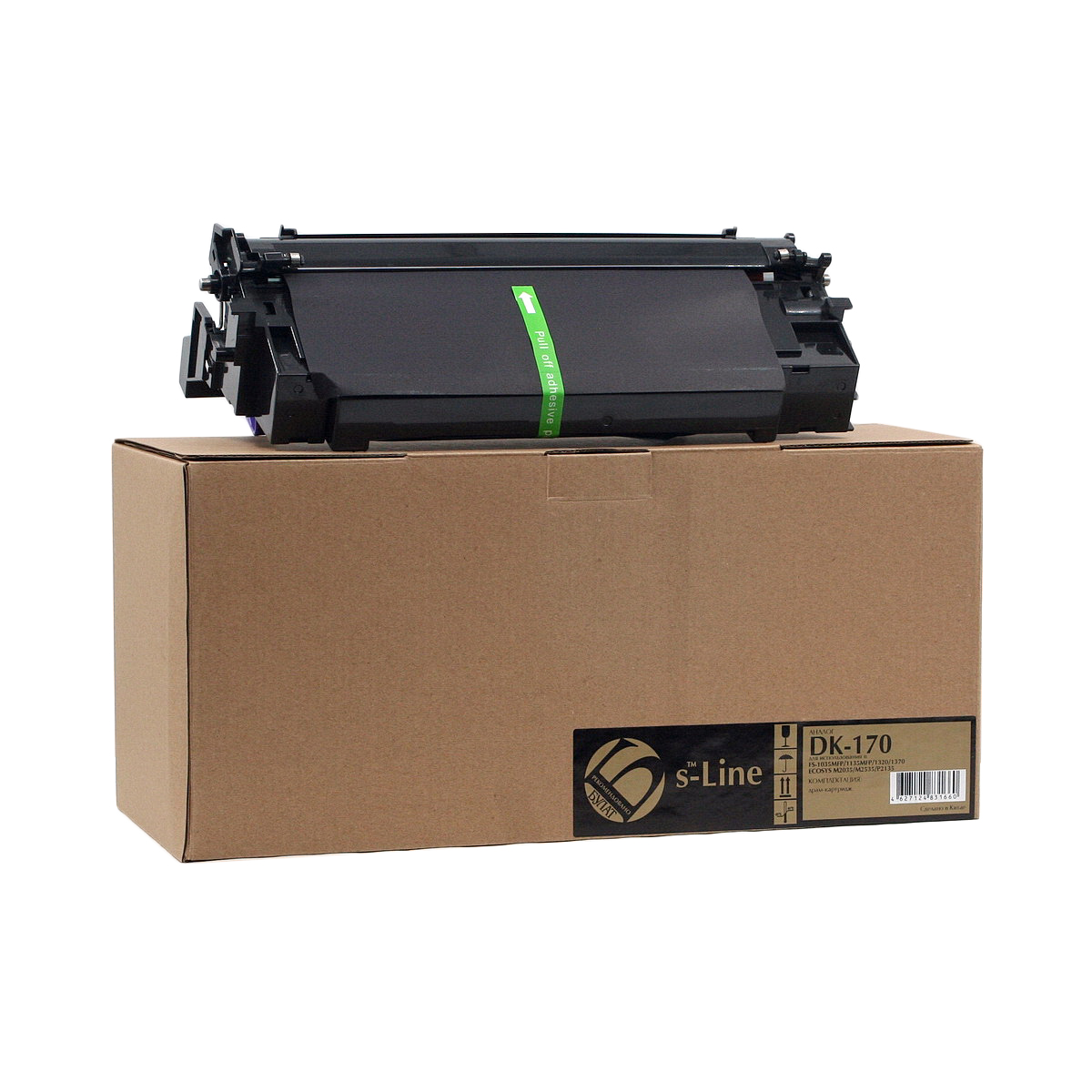 Драм-юнит Kyocera FS-1035MFP DK-170/150/130/110/1105 (302FV93012/302FV93011/302FV93010/302LZ93061/302LZ93060/302H493011/302H493010/302HS93012/302HS93010/302HS93011/302L993100) (100k) Universal БУЛАТ s-Line