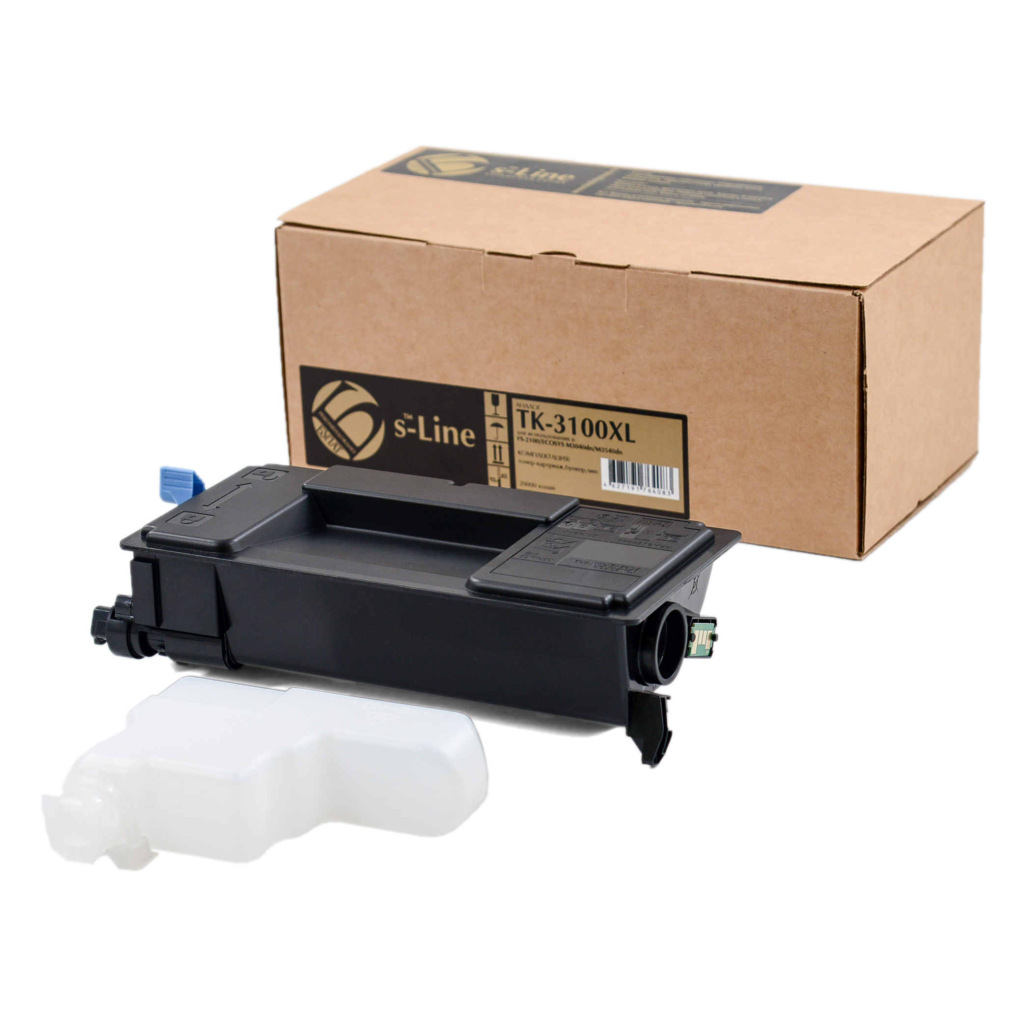 Тонер-картридж Kyocera FS-2100/ECOSYS M3040dn TK-3100XL (20k) БУЛАТ s-Line