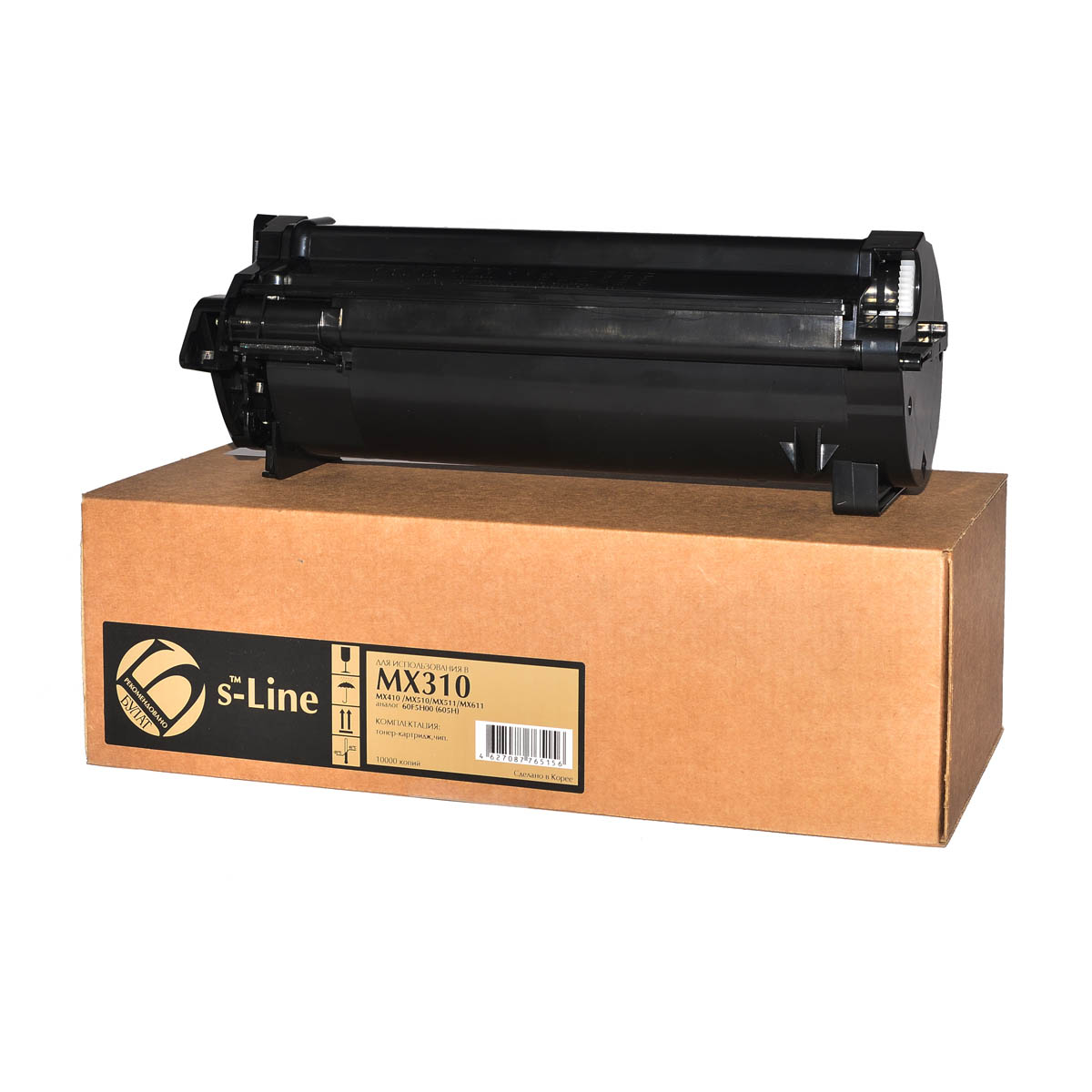 Тонер-картридж Lexmark MX310/MS/MX410 505X/500XA/605H/600HA Universal (10k) БУЛАТ s-Line