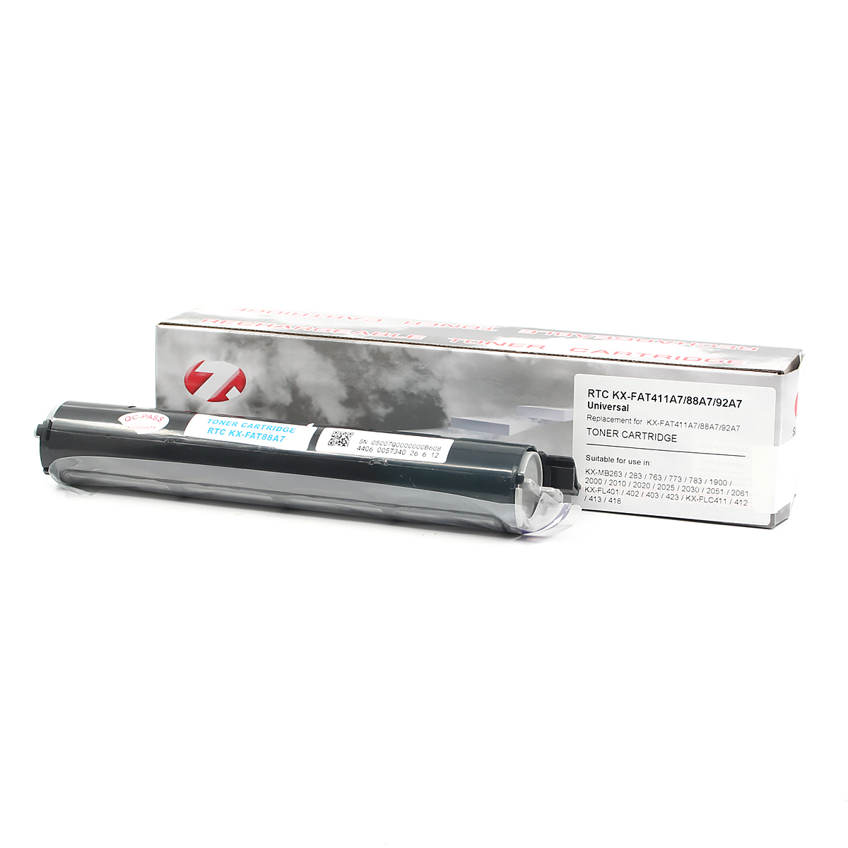 Тонер-картридж Panasonic KX-MB1900/FL403/MB263 KX-FAT411A7/88A7/92A7 Universal (2k) 7Q