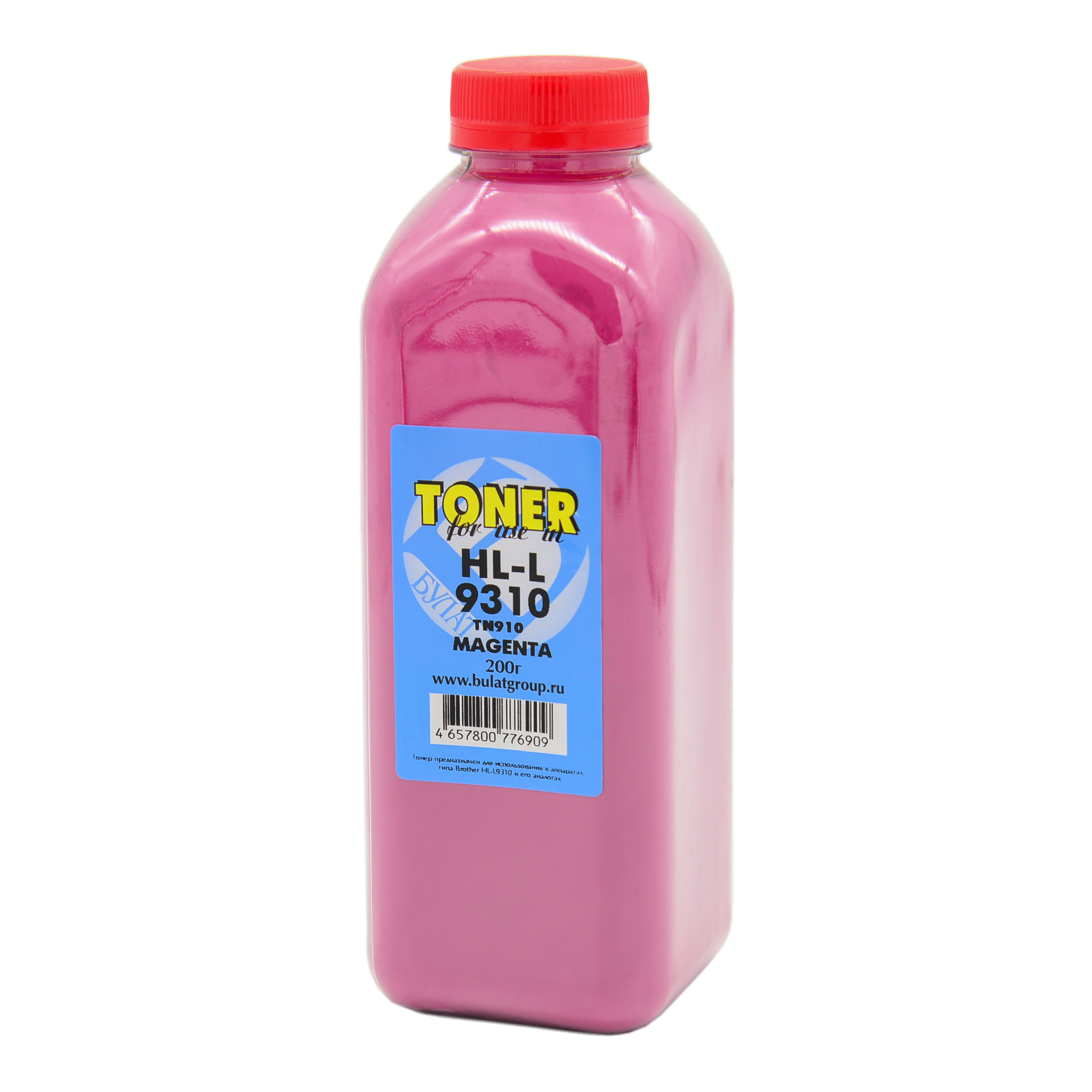 Тонер Brother HL-L9310 банка 200г TN910 Magenta БУЛАТ