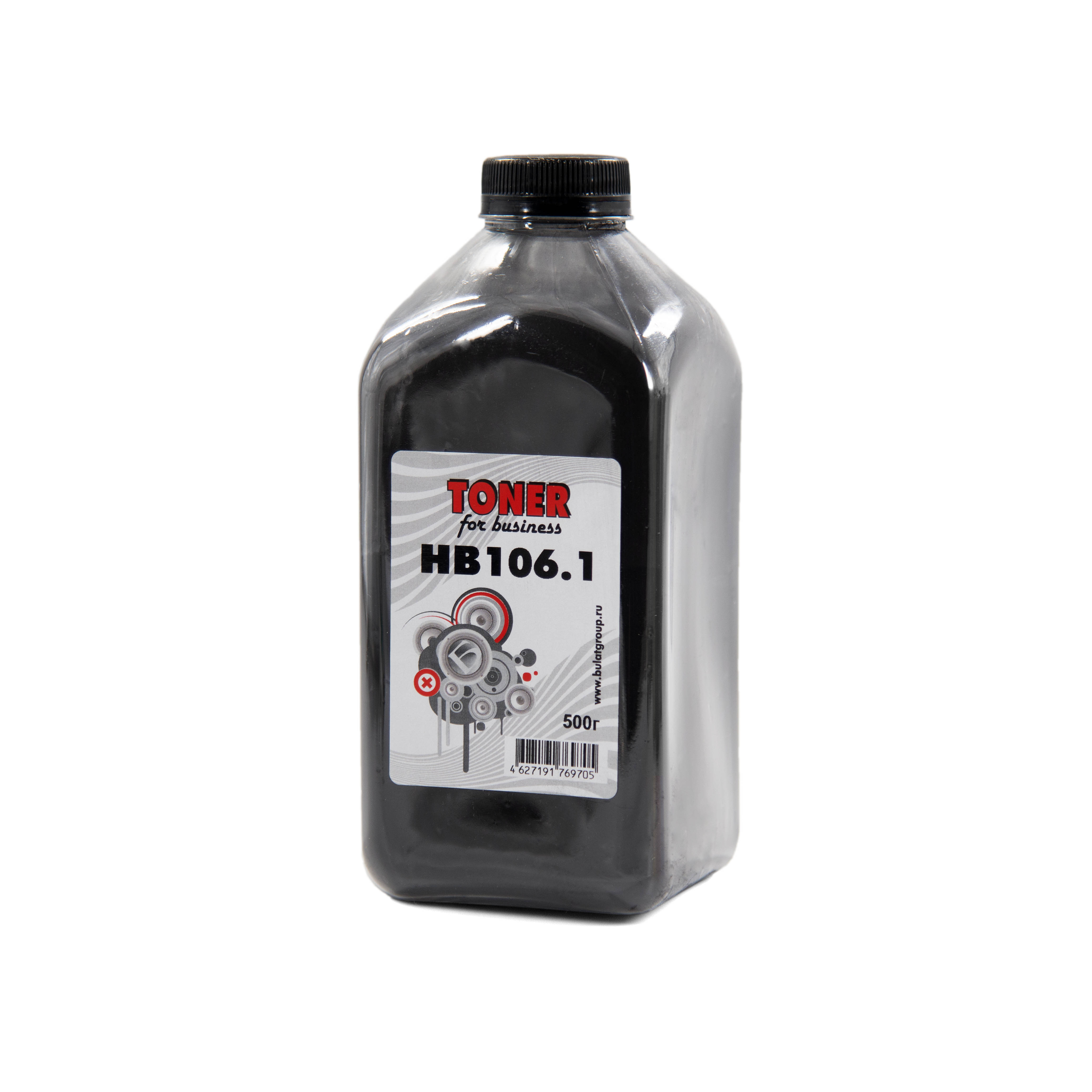 Тонер HP HB106.1 банка 500г Black