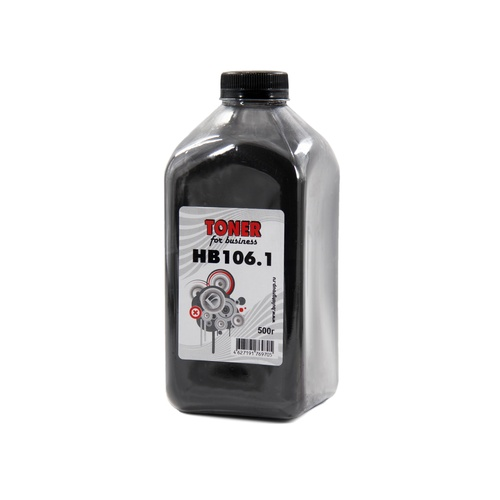 Тонер HP HB106.1 банка 500г Black