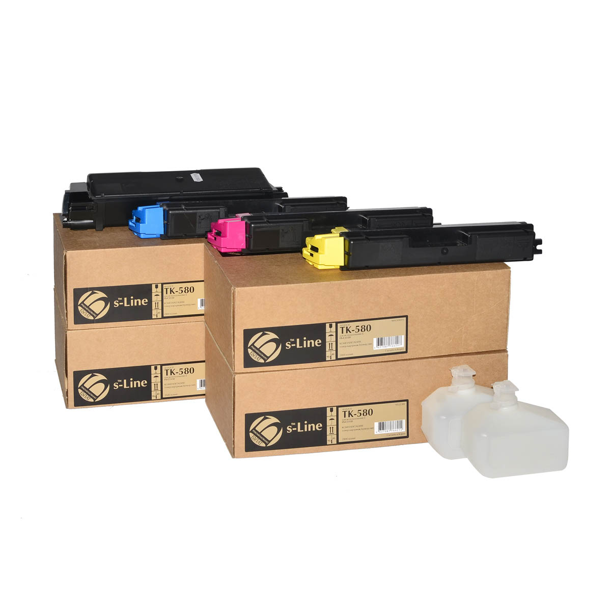 Тонер-картридж Kyocera FS-C5150/ECOSYS P6021 TK-580 (3.5k) B БУЛАТ s-Line