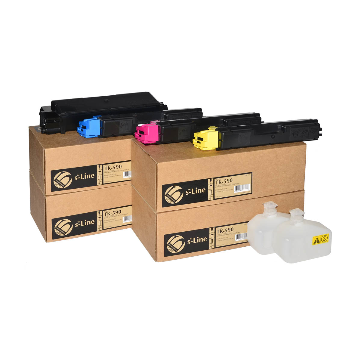 Тонер-картридж Kyocera FS-C5250/C2026MFP/ECOSYS M6026 TK-590 (7k) B БУЛАТ s-Line