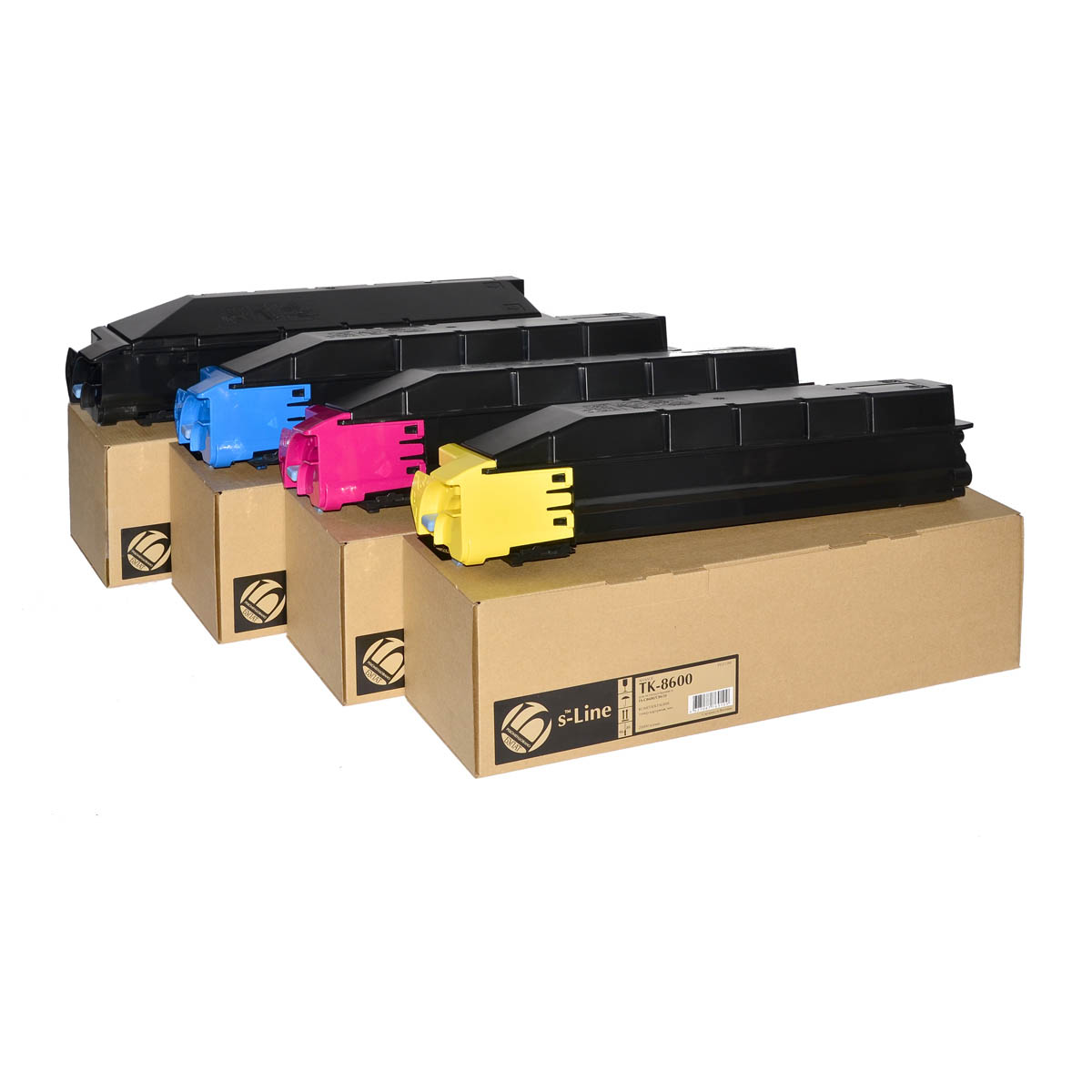 Тонер-картридж Kyocera FS-C8600/C8650 TK-8600 (30k) B БУЛАТ s-Line