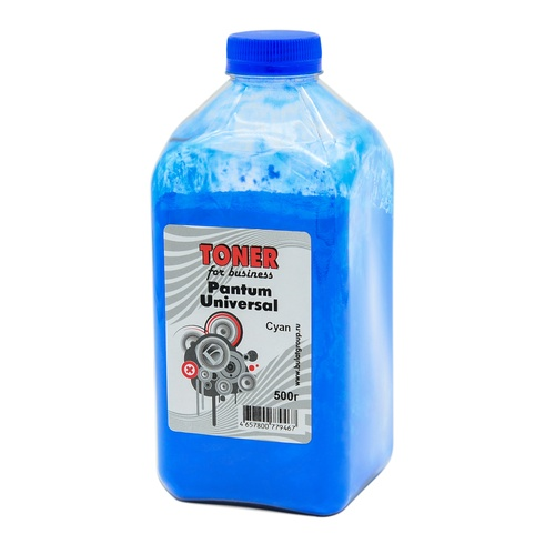 Тонер Pantum Color Universal банка 500г Cyan