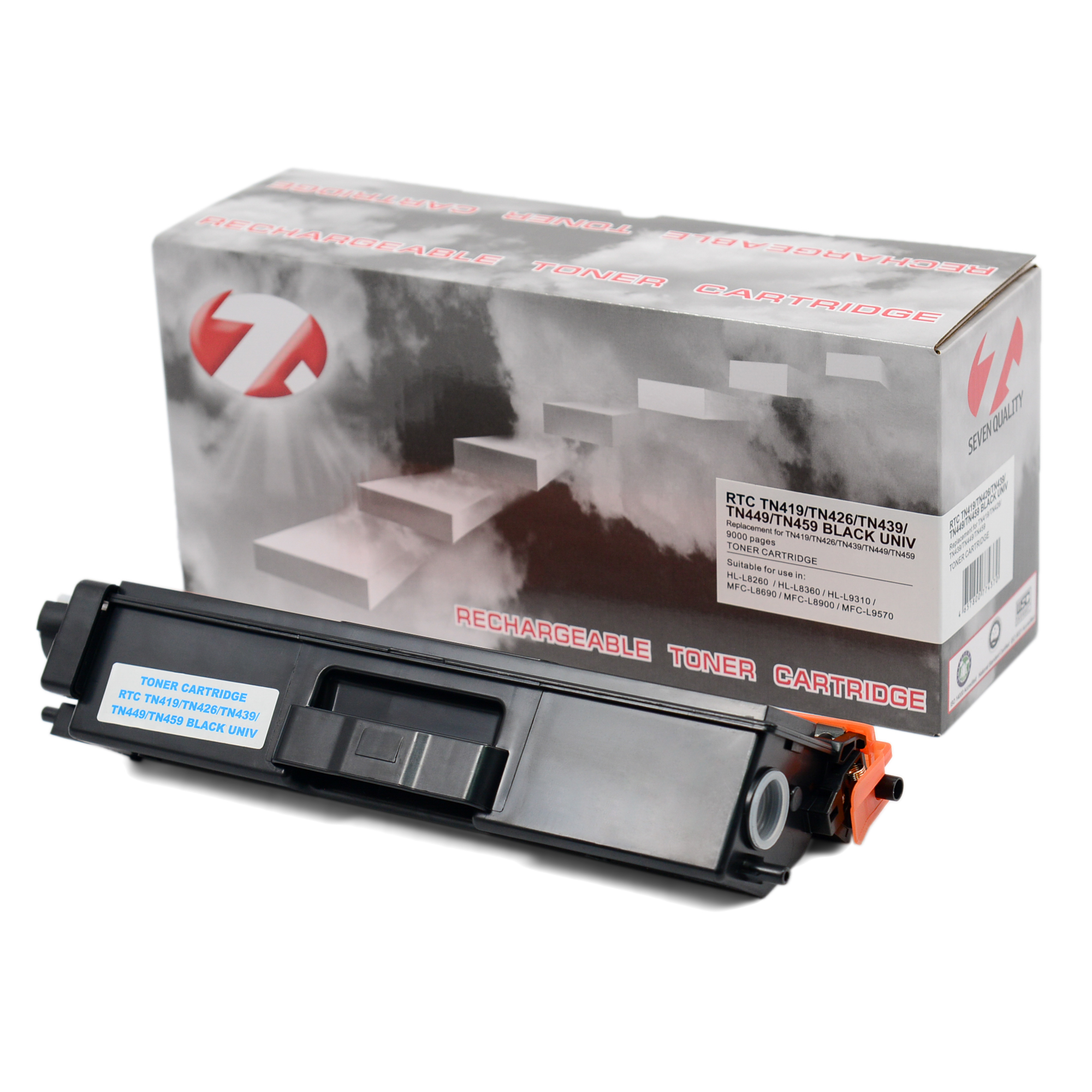 Тонер-картридж Brother HL-L8360/MFC-L8900 TN419/TN426/TN439/TN449/TN459 Black Universal (9k) 7Q