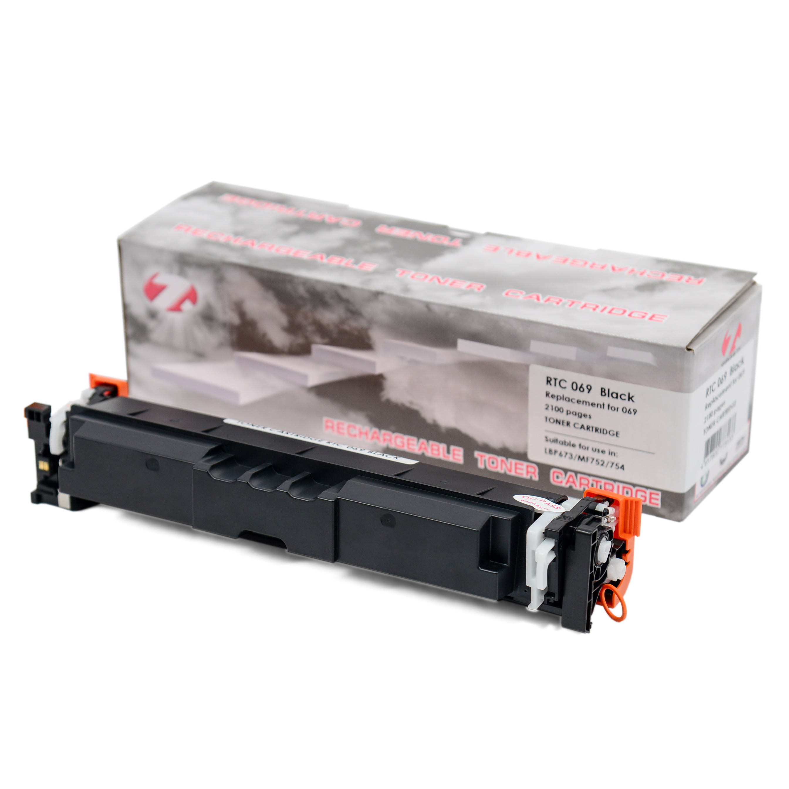 Тонер-картридж Canon LBP-673/MF752 069 Black (2.1k). 7Q