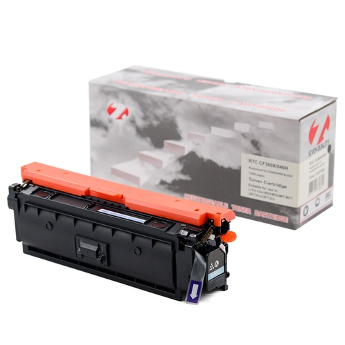 Тонер-картридж HP Color LJ M553/Canon LBP-710Cx CF360X/040H (508X) Black (12.5k) 7Q