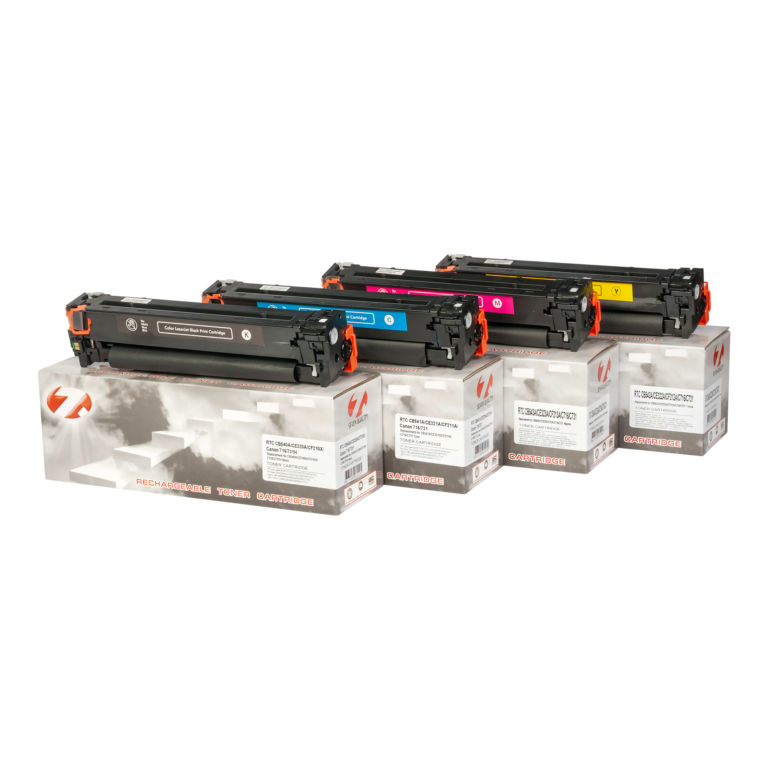 Тонер-картридж HP Color LJ M251/CP1215/CP1525 Т-к CF212A/CB542A/CE322A (131A/125A/128A) Yellow Universal (1.8k) 7Q