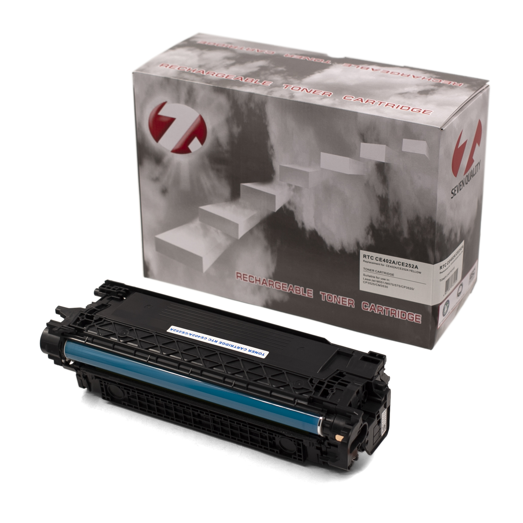 Тонер-картридж HP Color LJ CP3525/M551 CE252A/CE402A Yellow Universal (7k) 7Q