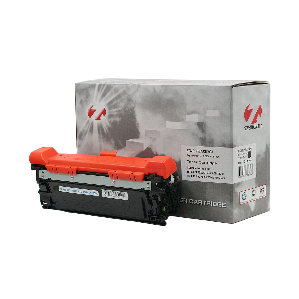 Тонер-картридж HP Color LJ CP3525/M551 CE250A/CE400A Black Universal (5.5k) 7Q