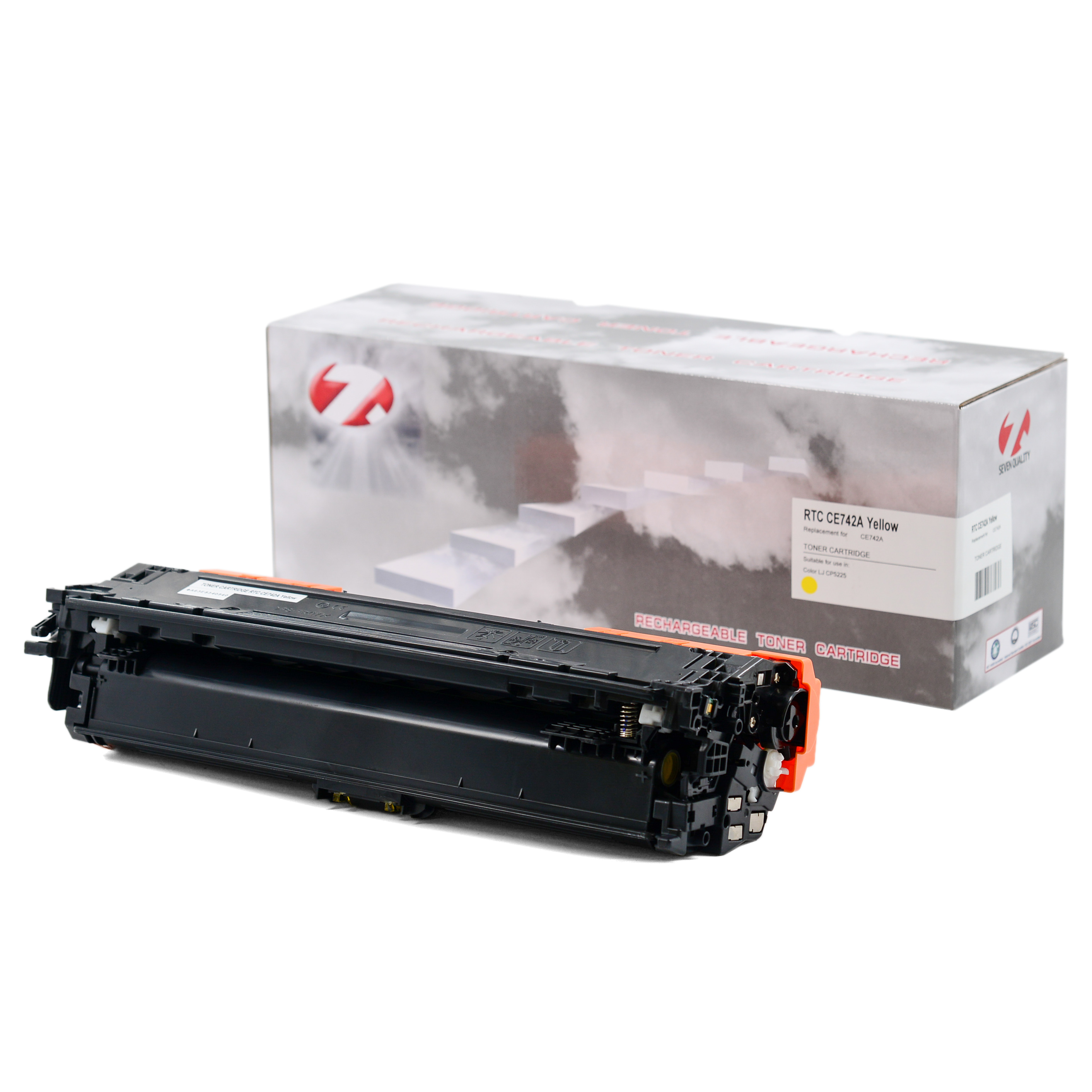 Тонер-картридж HP Color LJ CP5225 CE742A Yellow (7.3k) 7Q