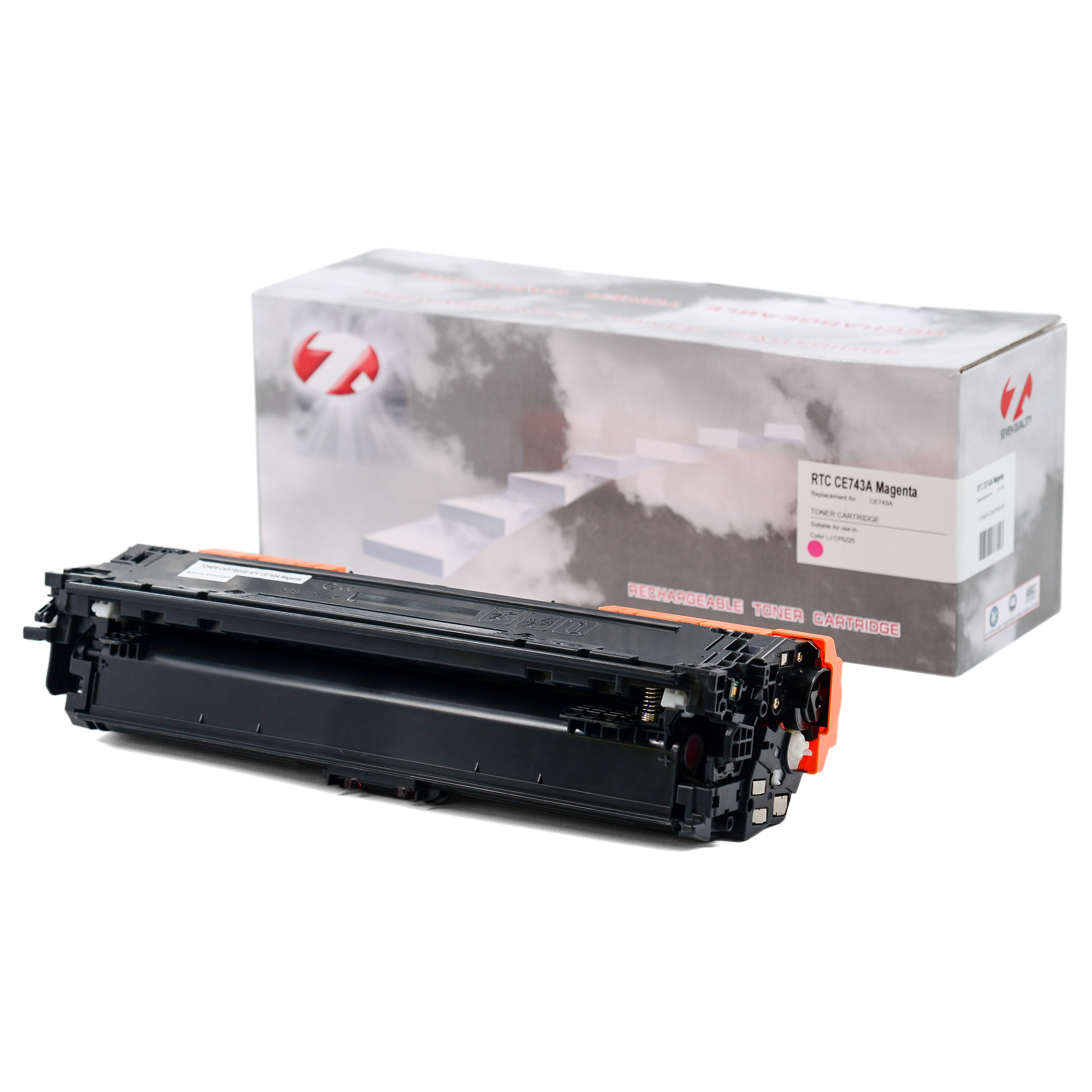 Тонер-картридж HP Color LJ CP5225 CE743A Magenta (7.3k) 7Q