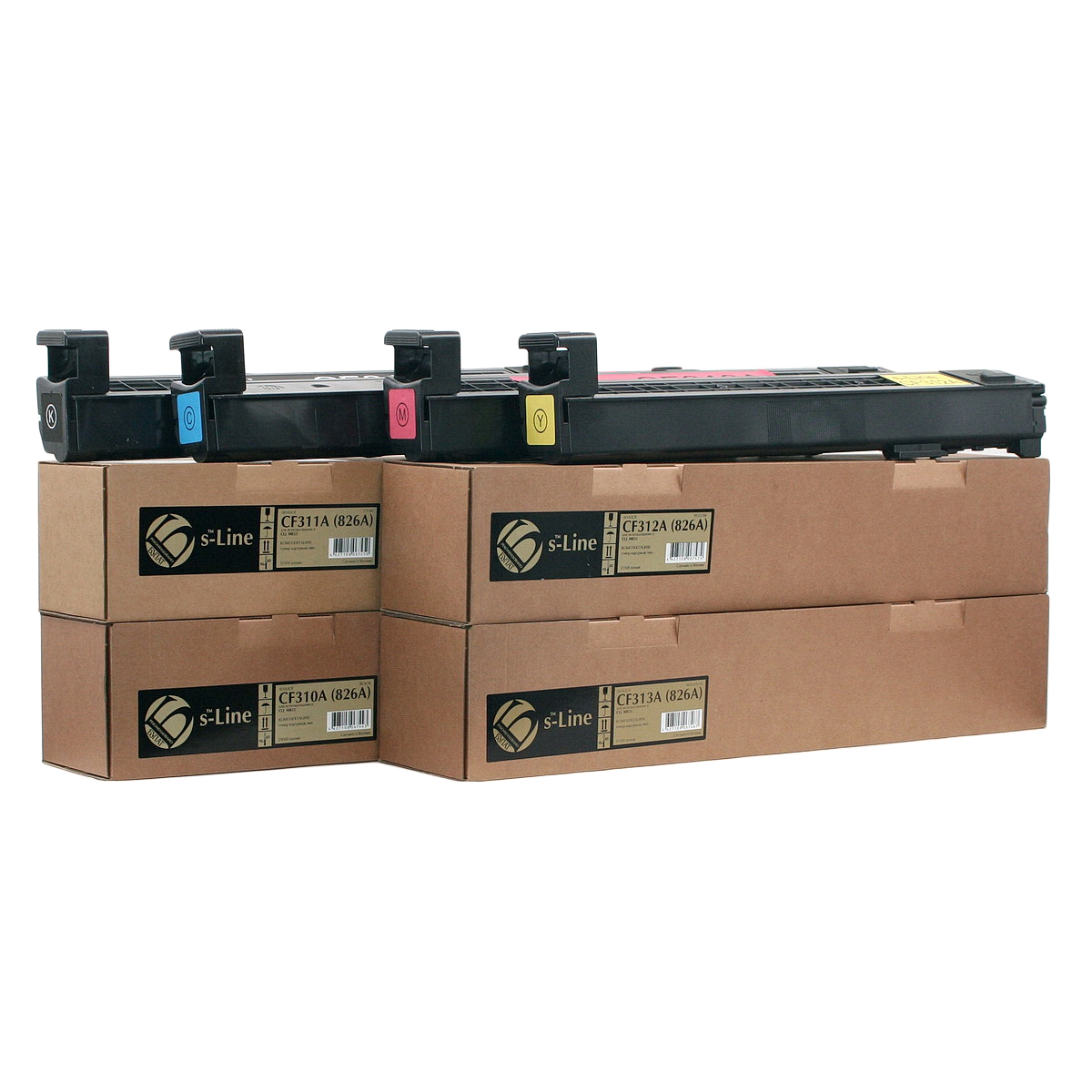 Тонер-картридж HP Color LJ M855 CF310A(826A) Black (29k). БУЛАТ s-Line (R)