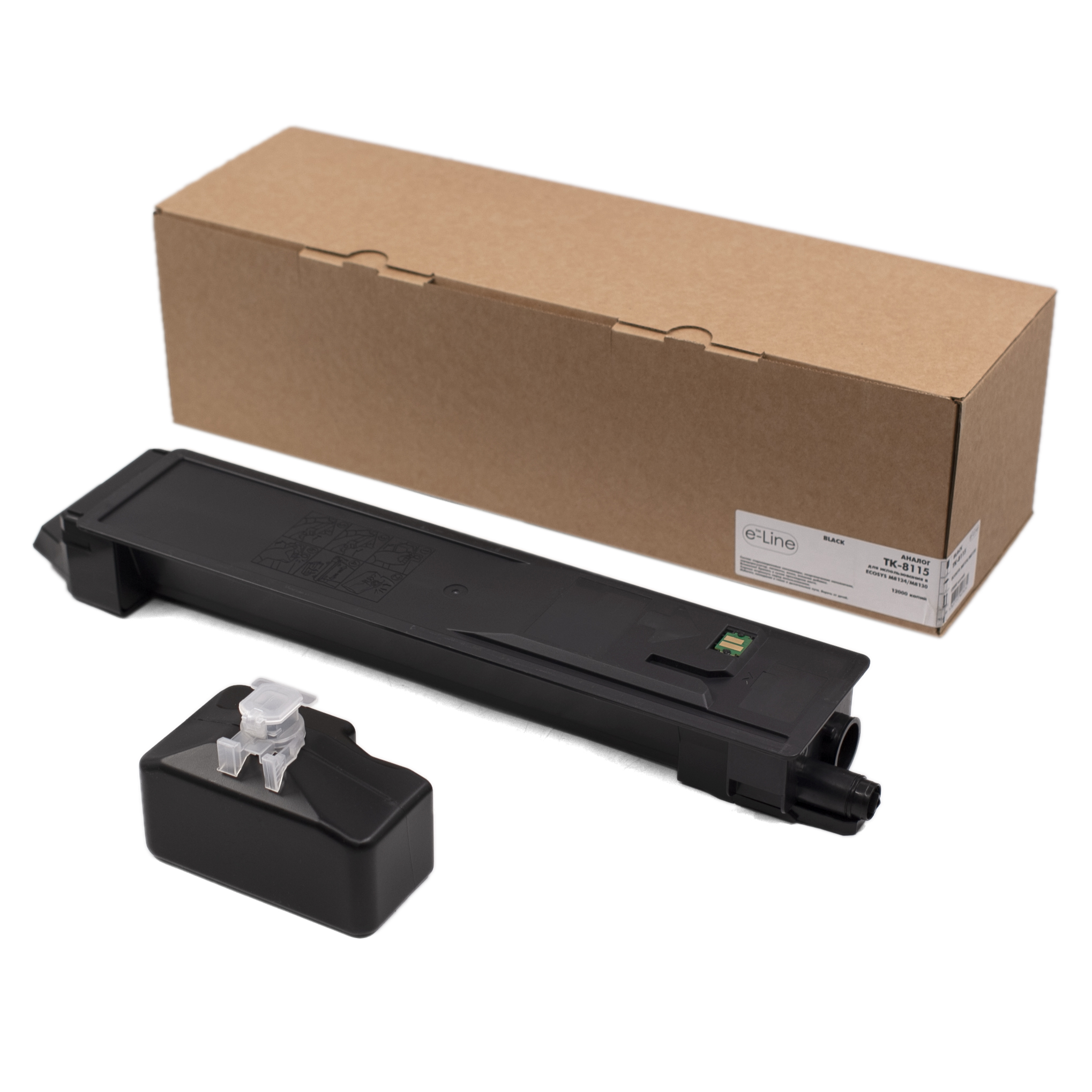 Тонер-картридж Kyocera ECOSYS M8124 TK-8115 (12k) Black e-Line