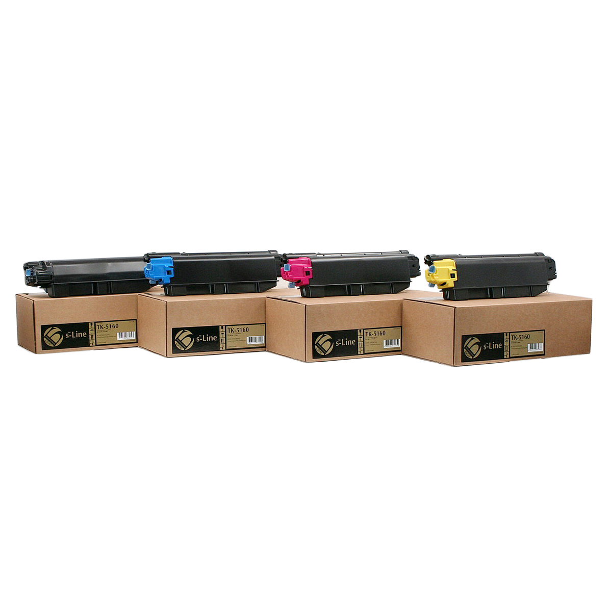 Тонер-картридж Kyocera ECOSYS P7040 TK-5160 (12k) Cyan БУЛАТ s-Line