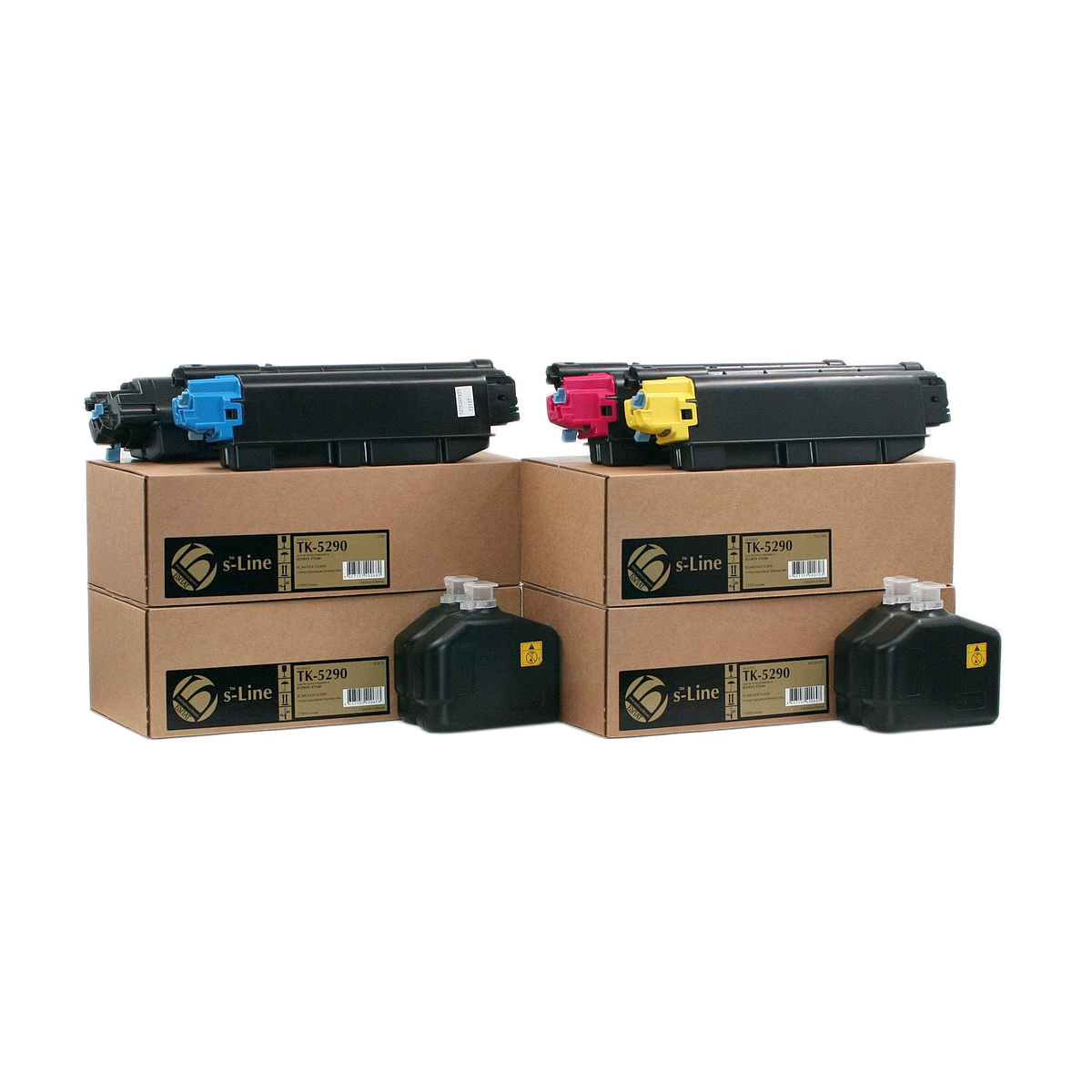 Тонер-картридж Kyocera ECOSYS P7240 TK-5290 (13k) Yellow БУЛАТ s-Line