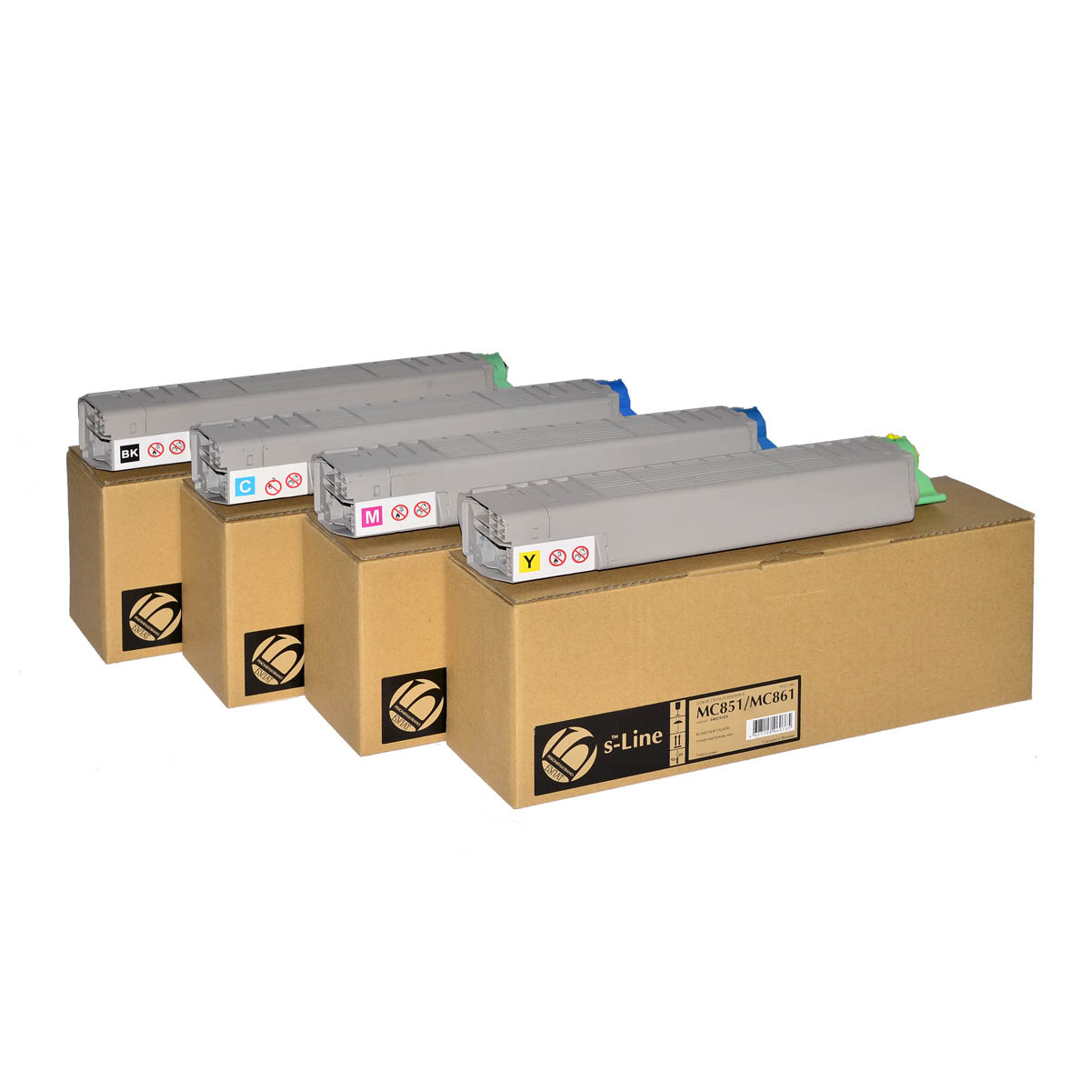 Тонер-картридж Oki C810/830 Т-к 44059120 B (8k) БУЛАТ s-Line.