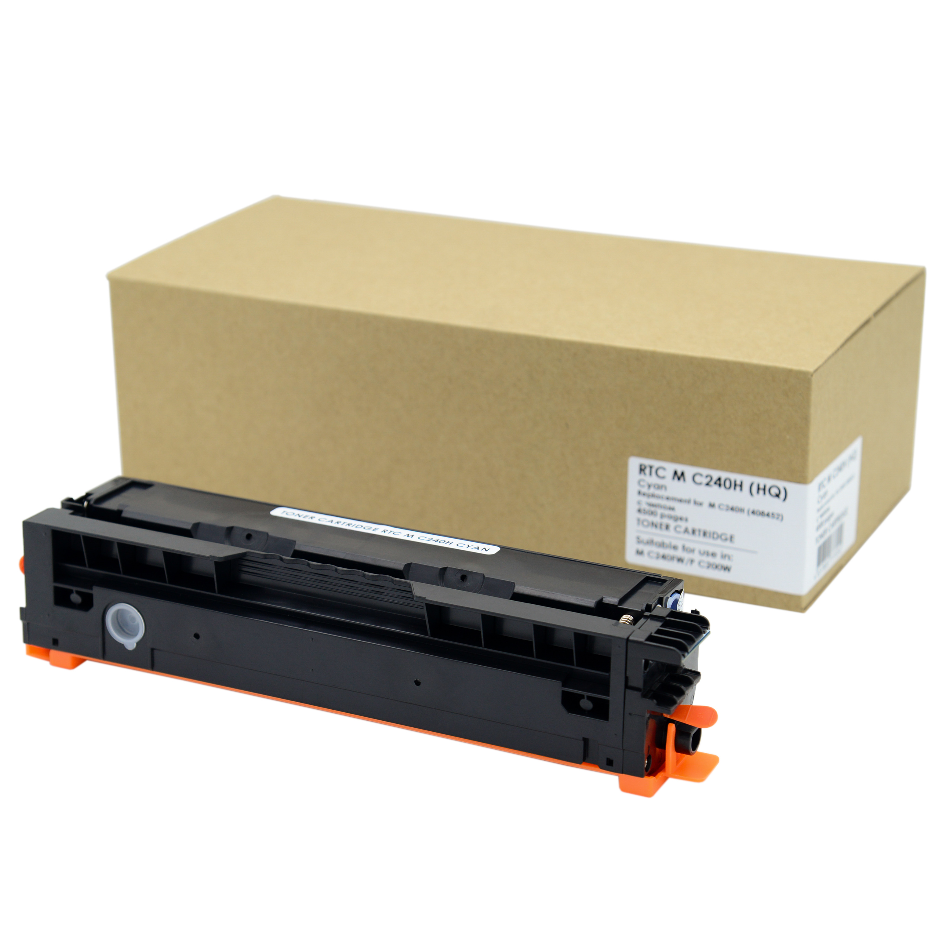 Тонер-картридж Ricoh M C240FW/P C200W M C240H (408452) Cyan (4.5k). (с чипом) HQ