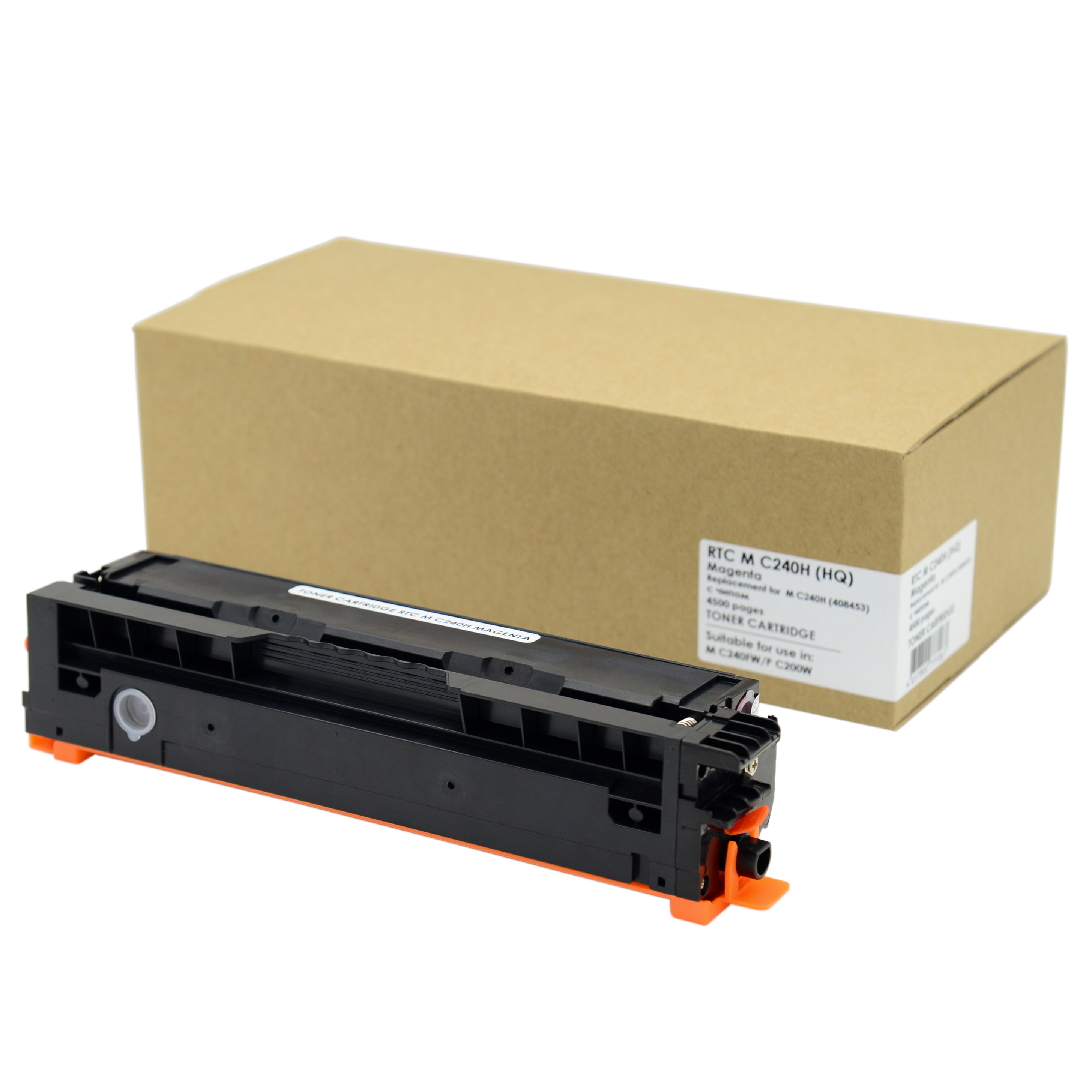 Тонер-картридж Ricoh M C240FW/P C200W M C240H (408453) Magenta (4.5k). (с чипом) HQ