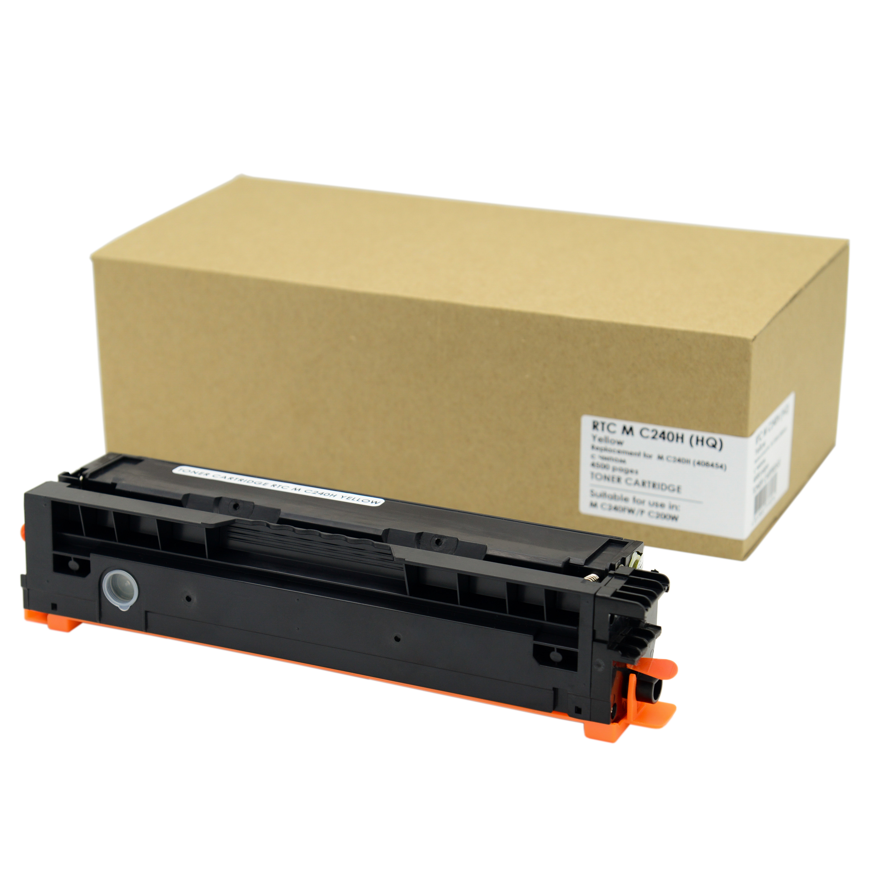 Тонер-картридж Ricoh M C240FW/P C200W M C240H (408454) Yellow (4.5k). (с чипом) HQ