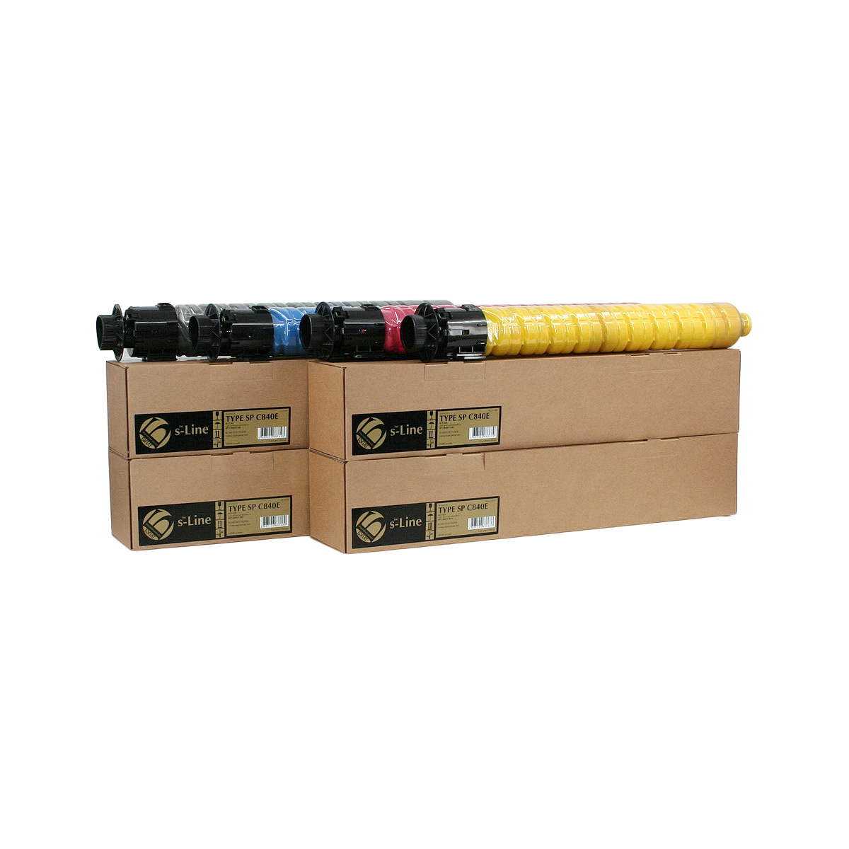 Тонер-картридж Ricoh SP C840 C840E/821260 (34k) Yellow БУЛАТ s-Line