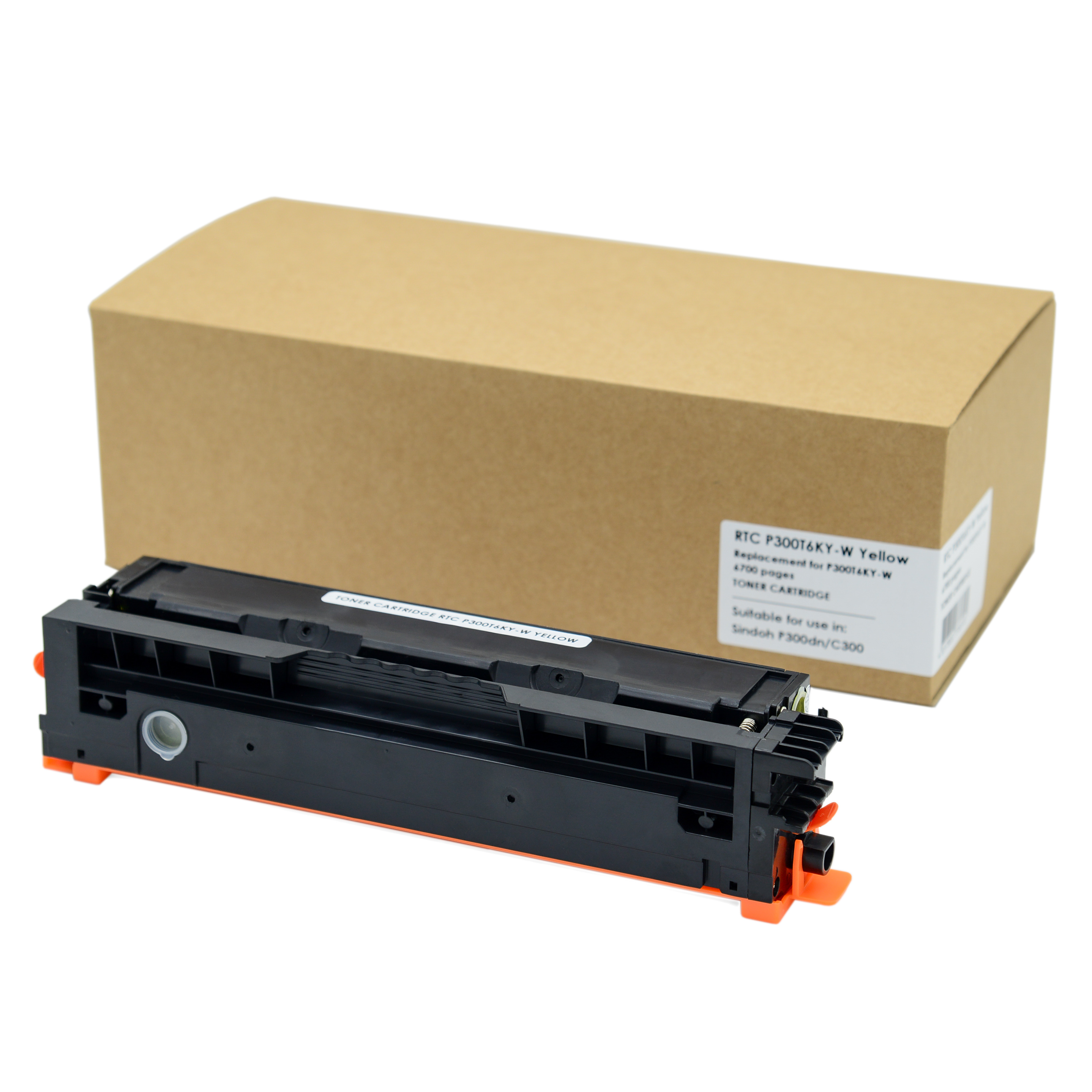 Тонер-картридж Sindoh C300/P300 P300T6KY-W Yellow (6.7k). HQ