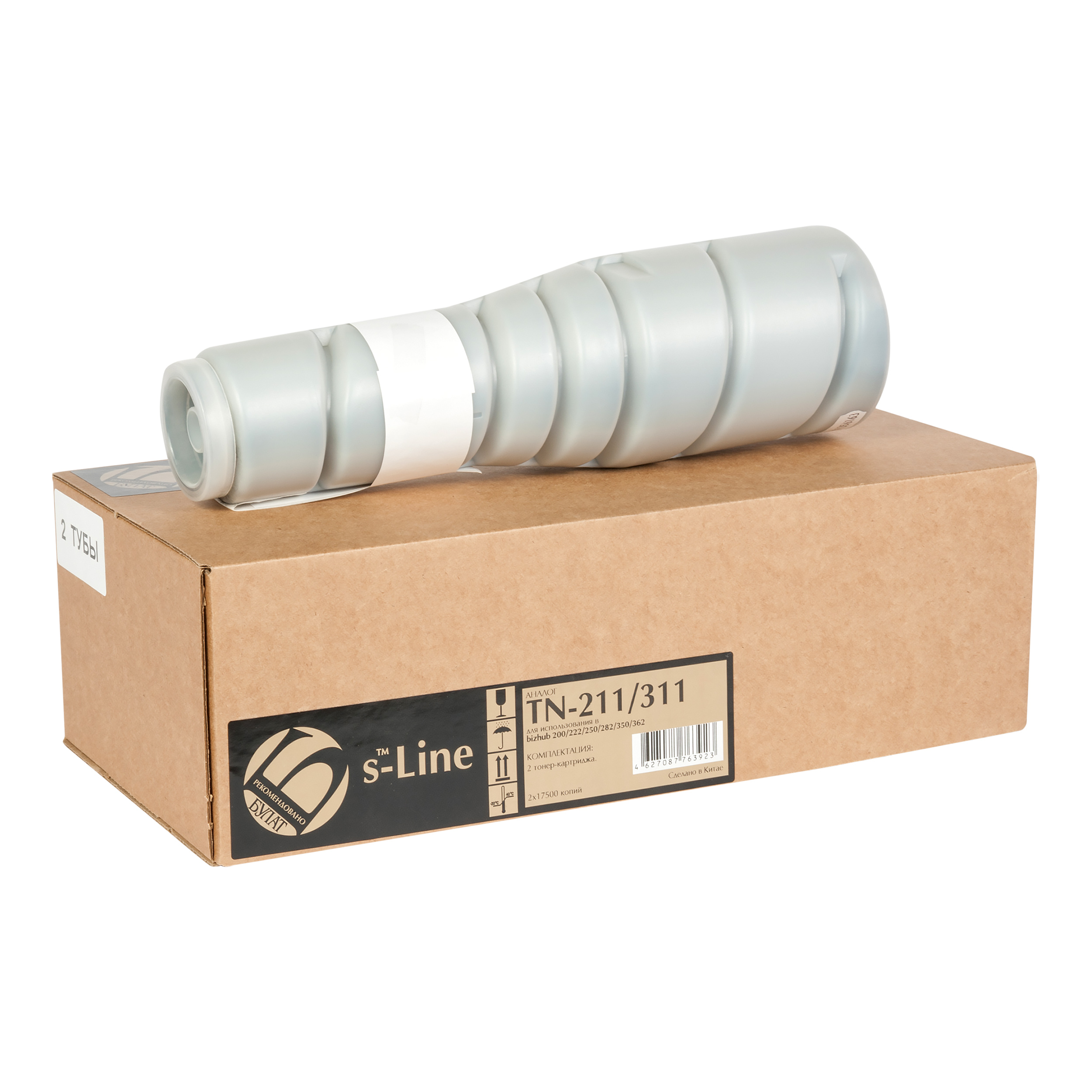 Тонер-картридж Konica Minolta bizhub 200/222/362 TN211/311 (17.5k) Universal БУЛАТ s-Line