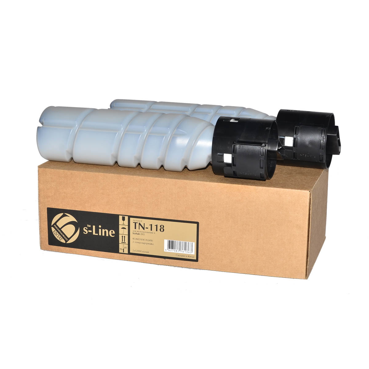 Тонер-картридж Konica Minolta bizhub 215 TN118 (12k) БУЛАТ s-Line