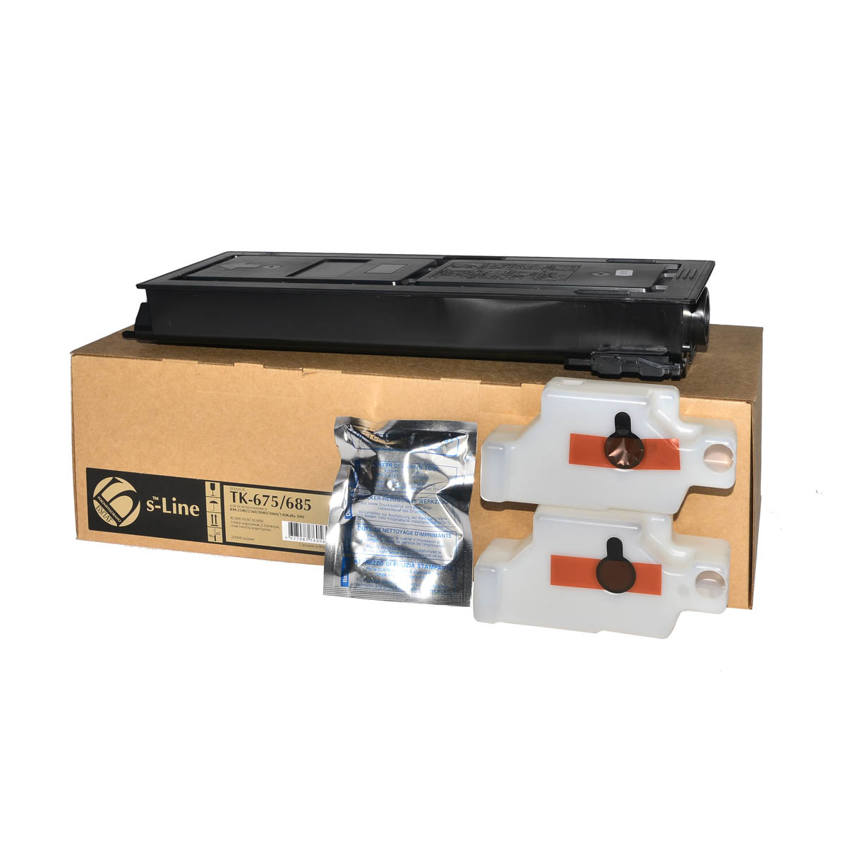 Тонер-картридж Kyocera KM-2540/TASKalfa 300i TK-675/685 (20k) БУЛАТ s-Line