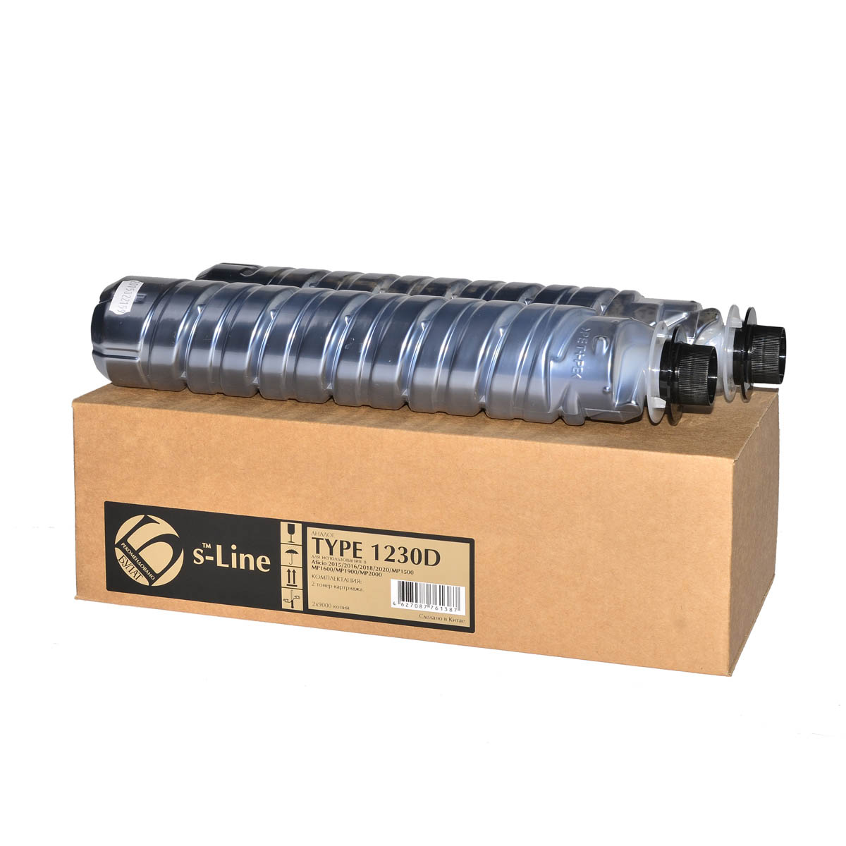 Тонер-картридж Ricoh Aficio 2015/MP1900 Type 1230D/MP2000 (9k) БУЛАТ s-Line