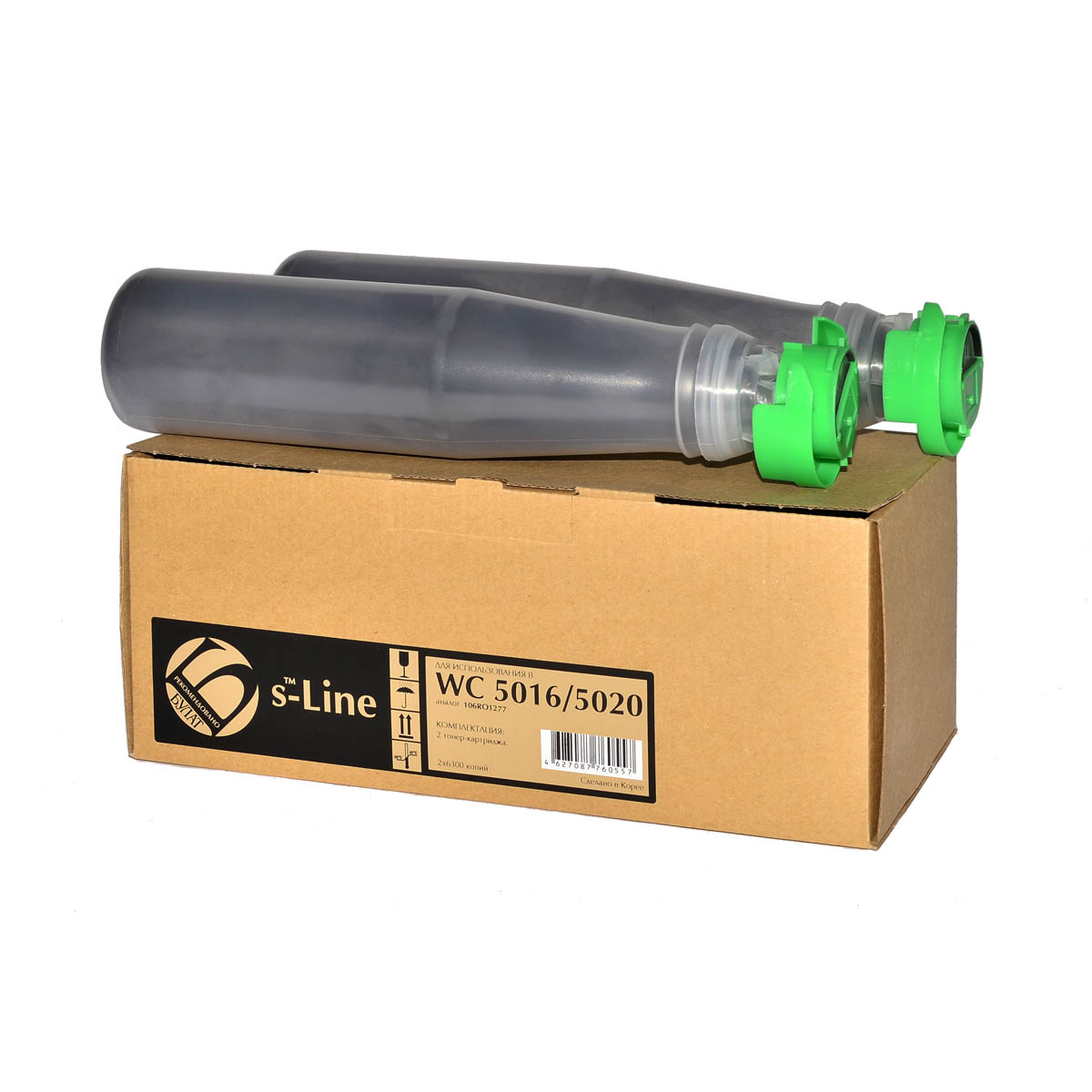 Тонер-картридж Xerox WorkCentre 5016/5020 106R01277 (6.3k)  БУЛАТ s-Line