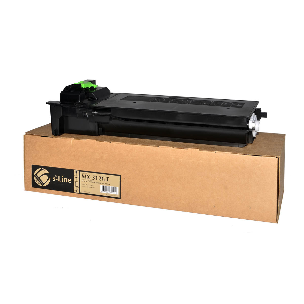 Тонер-картридж Sharp AR-5726/MX-M310 MX-312GT (25k) БУЛАТ s-Line