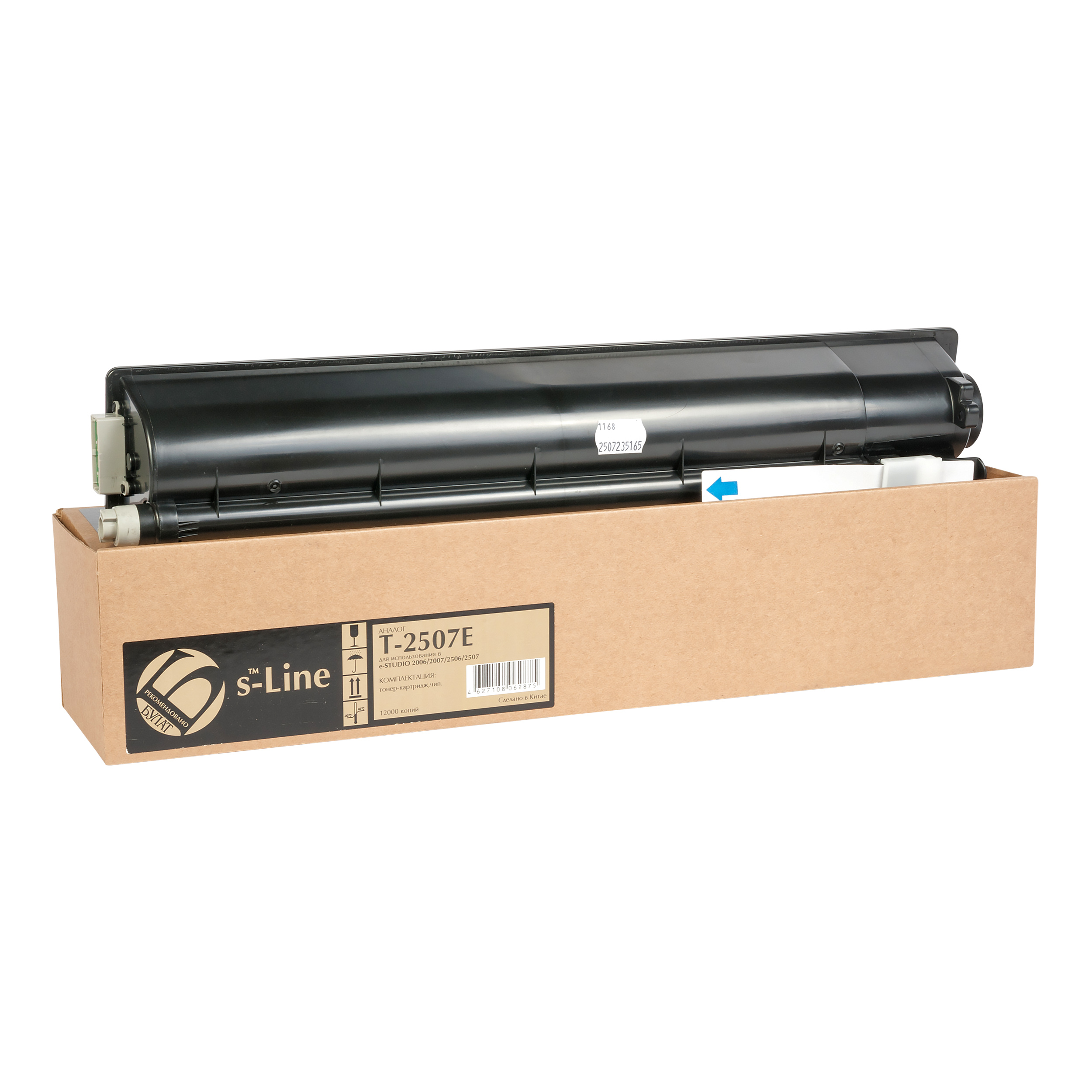 Тонер-картридж Toshiba e-Studio 2006/2507 T2507E (12k) БУЛАТ s-Line