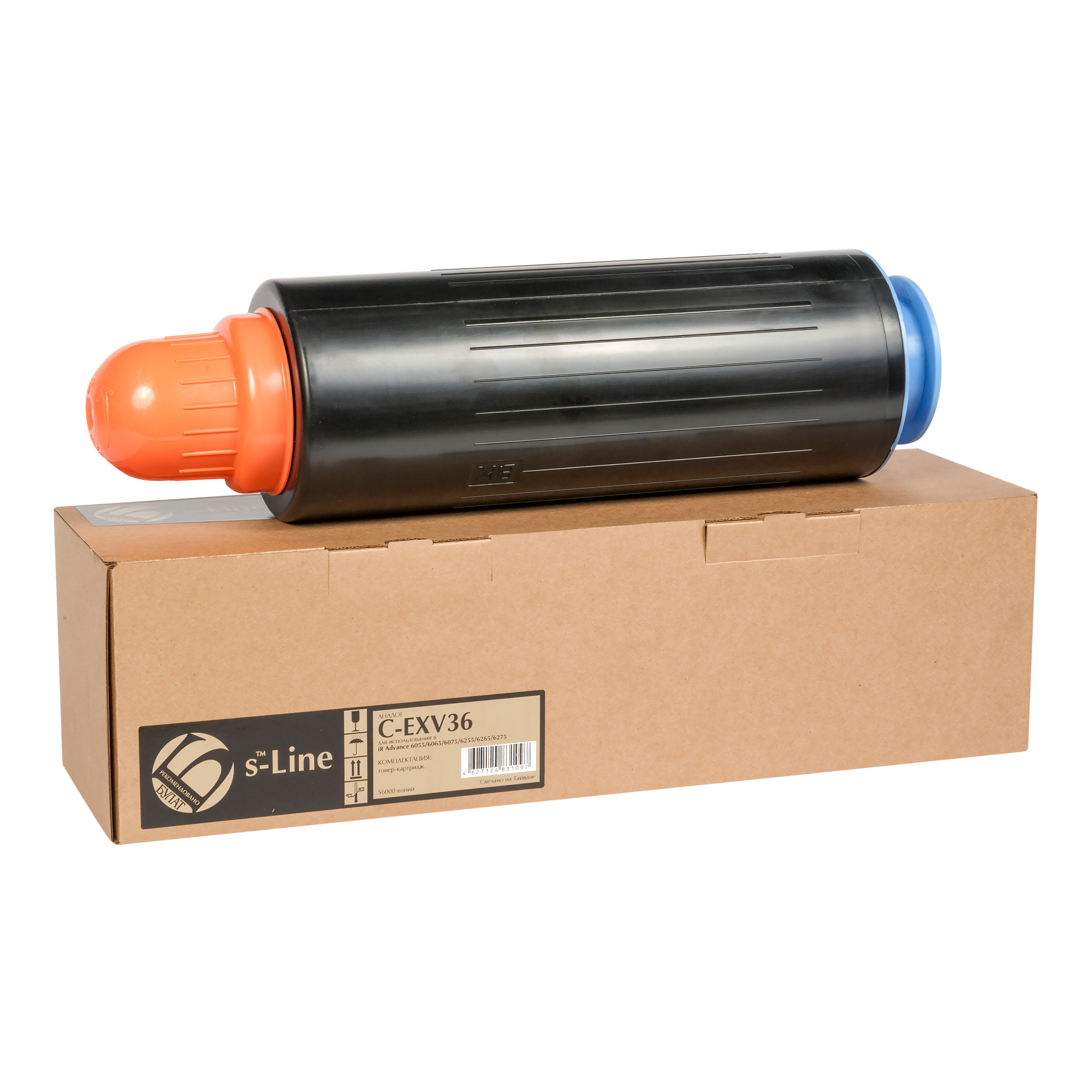 Тонер-картридж Canon iR 6055 C-EXV36 (56k) БУЛАТ s-Line